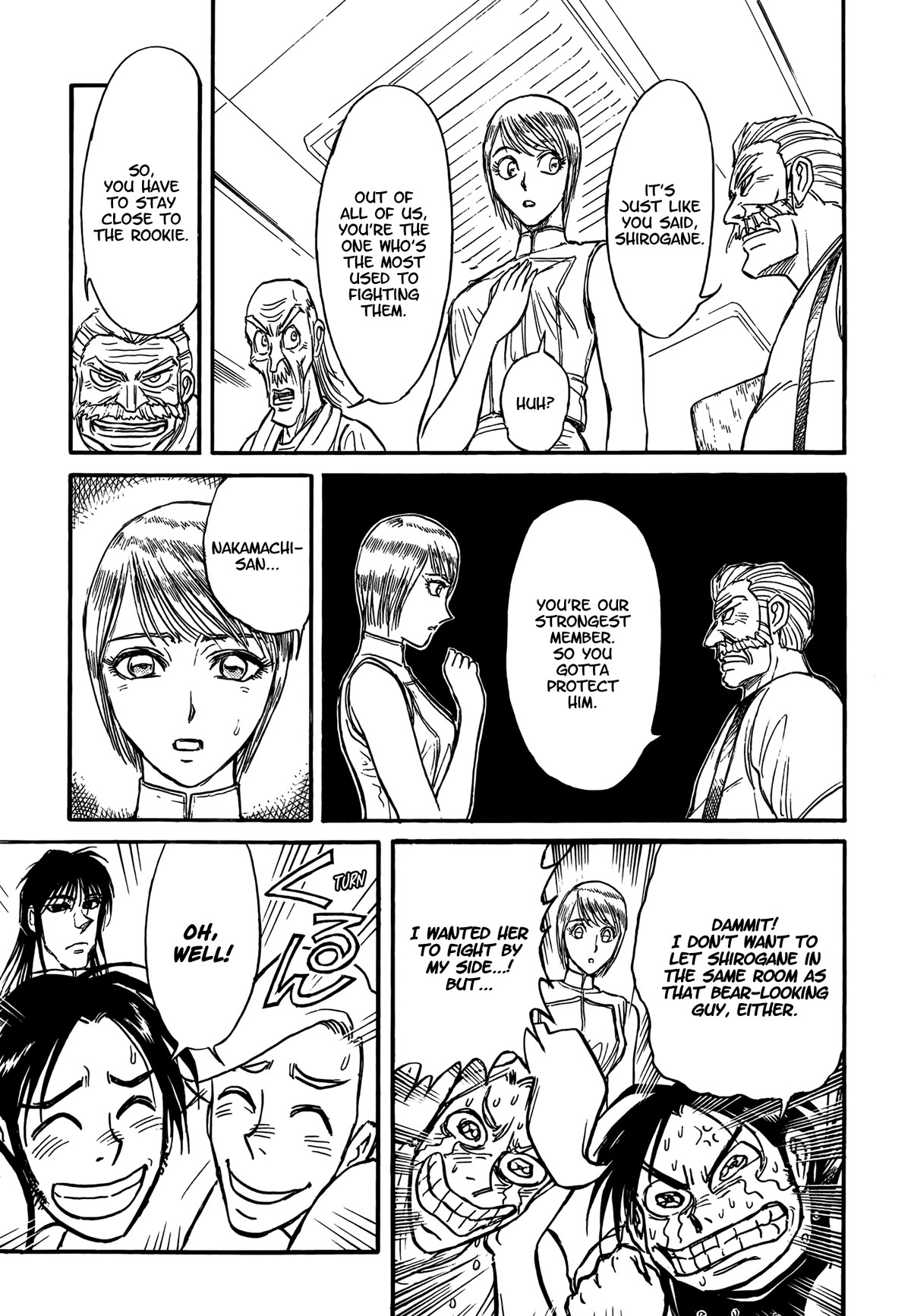 Karakuri Circus Chapter 405 page 9 - Chapter 405: Deus Ex Machina - Act 72 - Prelude to the Pursuit