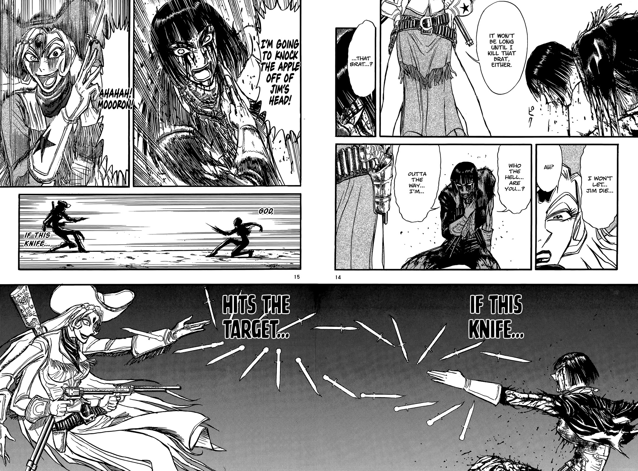 Karakuri Circus Chapter 406 page 16 - Chapter 406: Deus Ex Machina - Act 73 - Black Shooting Stars