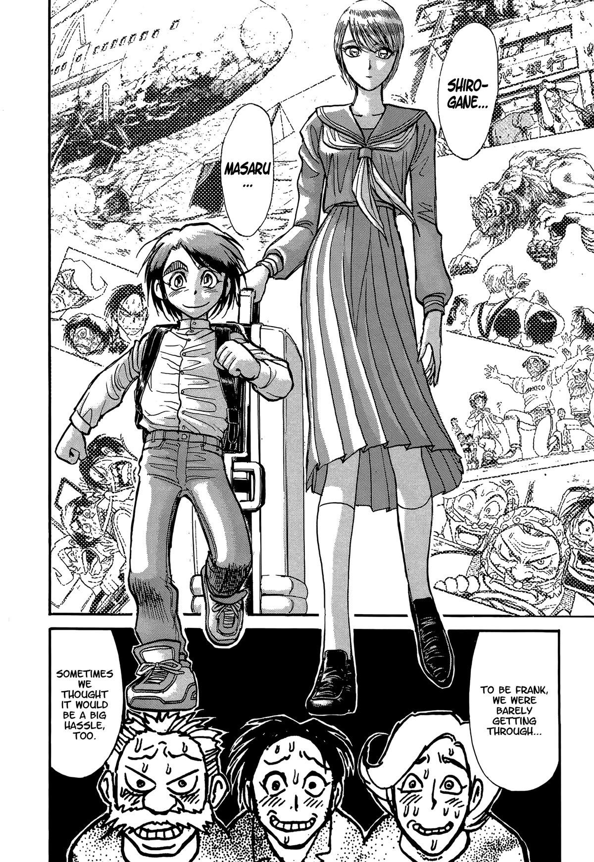 Karakuri Circus Chapter 407 page 12 - Chapter 407: Deus Ex Machina - Act 74 - The Nakamachis' Decision