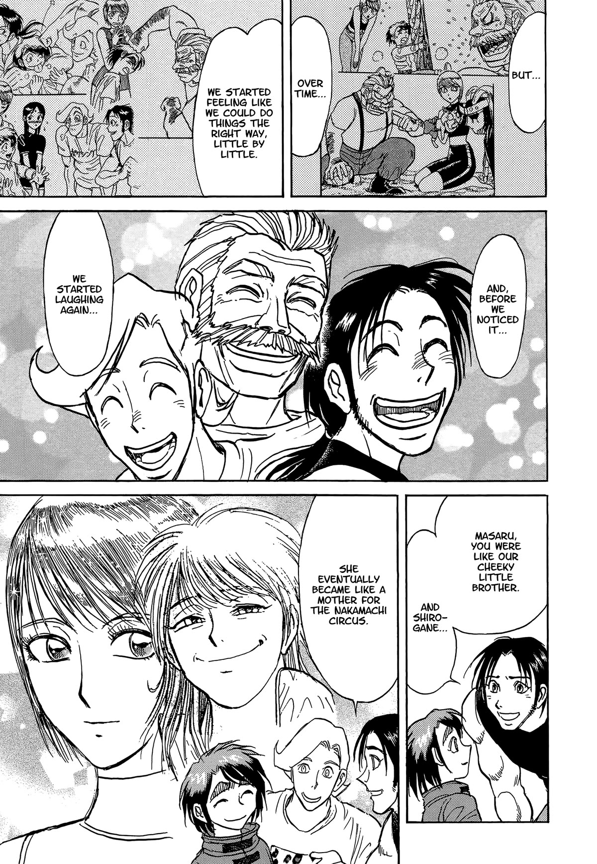 Karakuri Circus Chapter 407 page 13 - Chapter 407: Deus Ex Machina - Act 74 - The Nakamachis' Decision