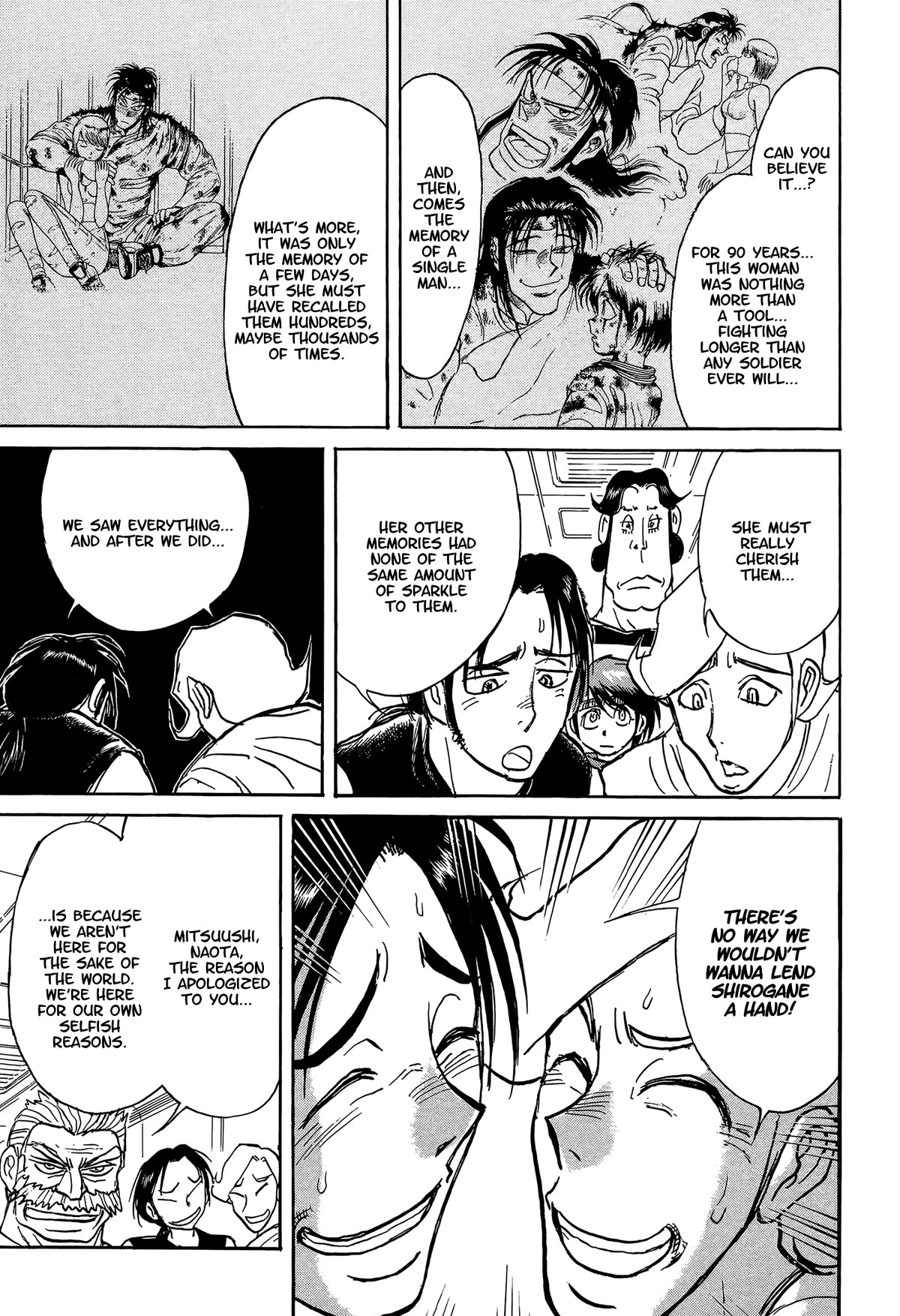 Karakuri Circus Chapter 407 page 17 - Chapter 407: Deus Ex Machina - Act 74 - The Nakamachis' Decision
