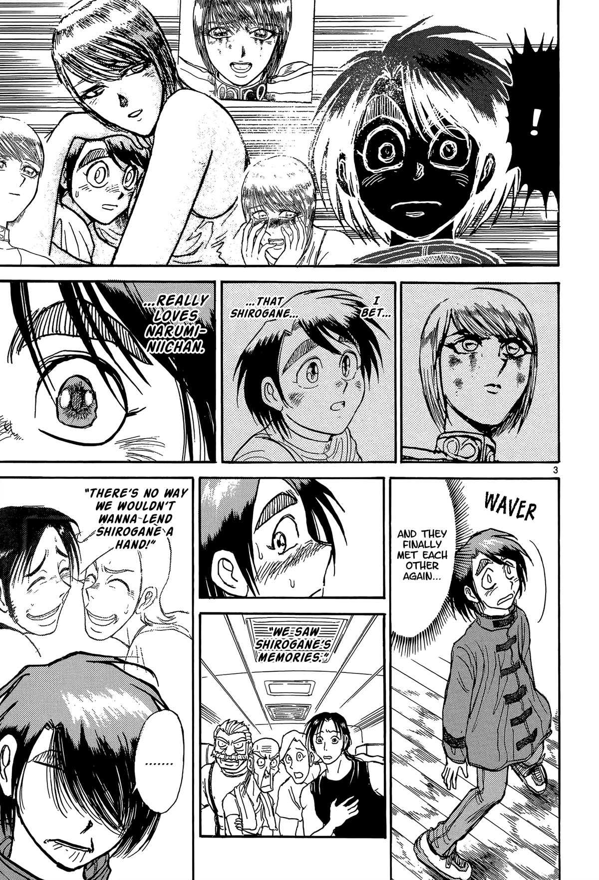 Karakuri Circus Chapter 408 page 3 - Chapter 408: Deus Ex Machina - Act 75 - Capitan Graziano Arrives
