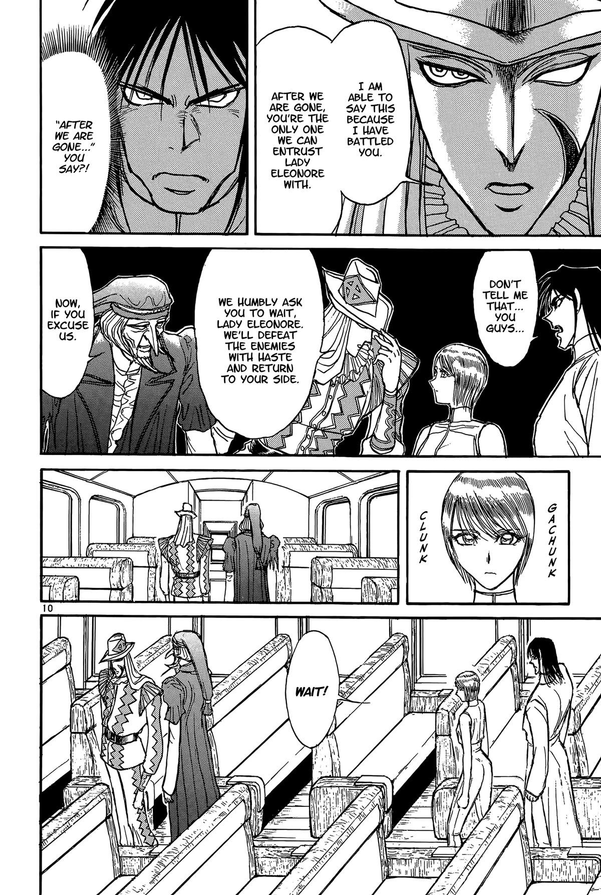 Karakuri Circus Chapter 409 page 10 - Chapter 409: Deus Ex Machina - Act 76 - Bidding Adieu