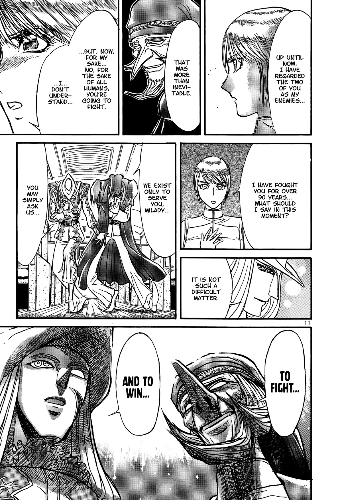 Karakuri Circus Chapter 409 page 11 - Chapter 409: Deus Ex Machina - Act 76 - Bidding Adieu