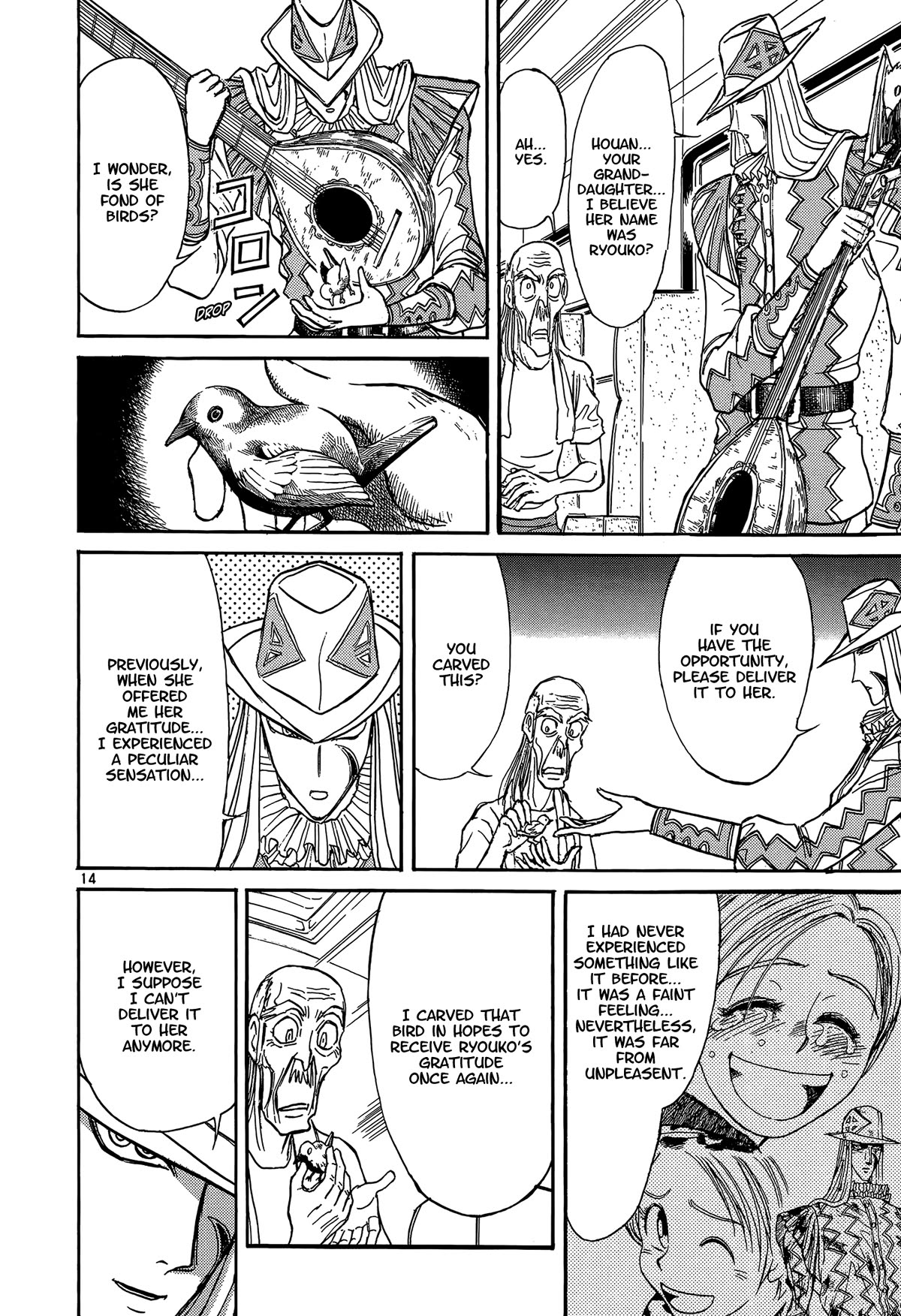 Karakuri Circus Chapter 409 page 14 - Chapter 409: Deus Ex Machina - Act 76 - Bidding Adieu