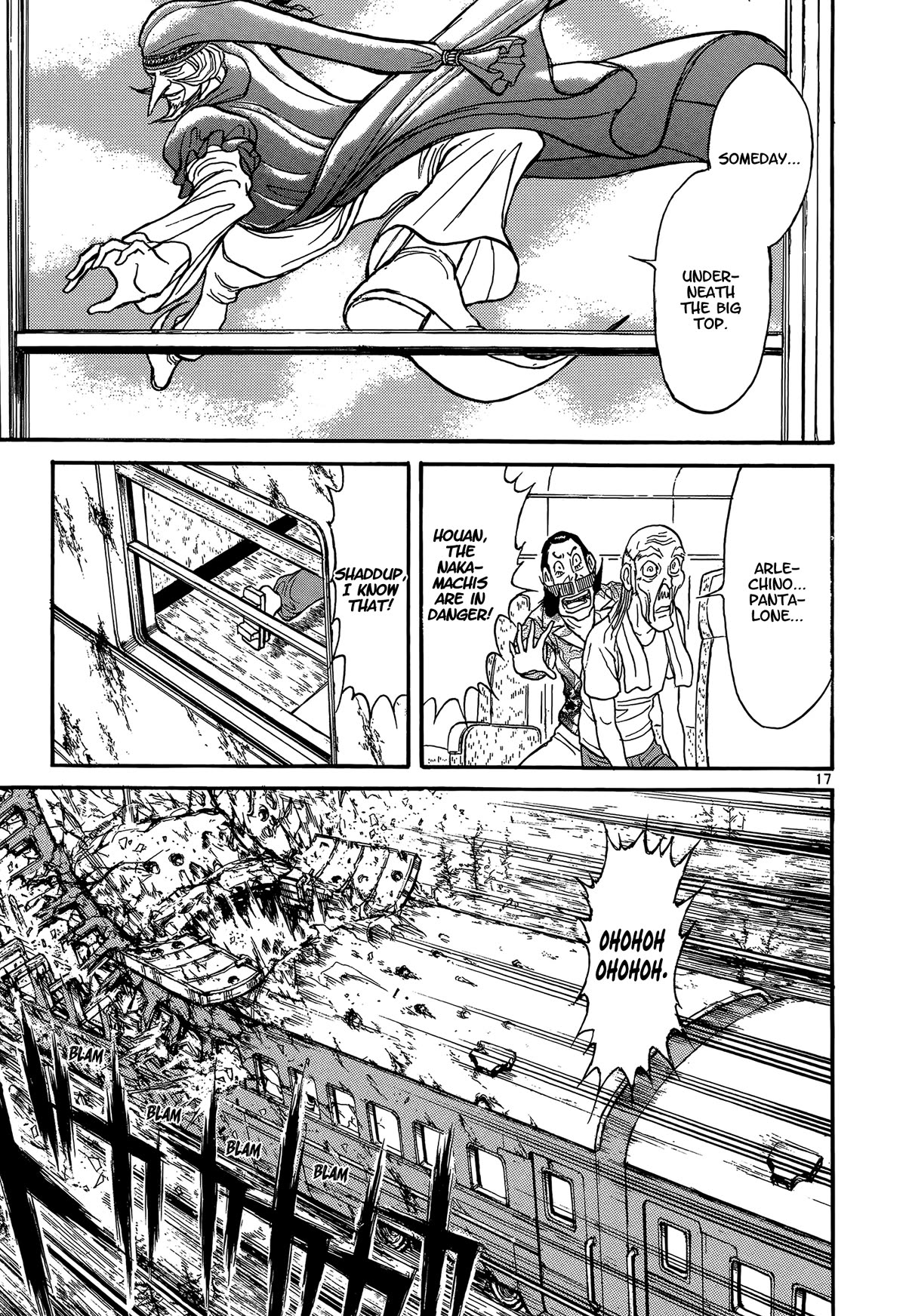 Karakuri Circus Chapter 409 page 17 - Chapter 409: Deus Ex Machina - Act 76 - Bidding Adieu
