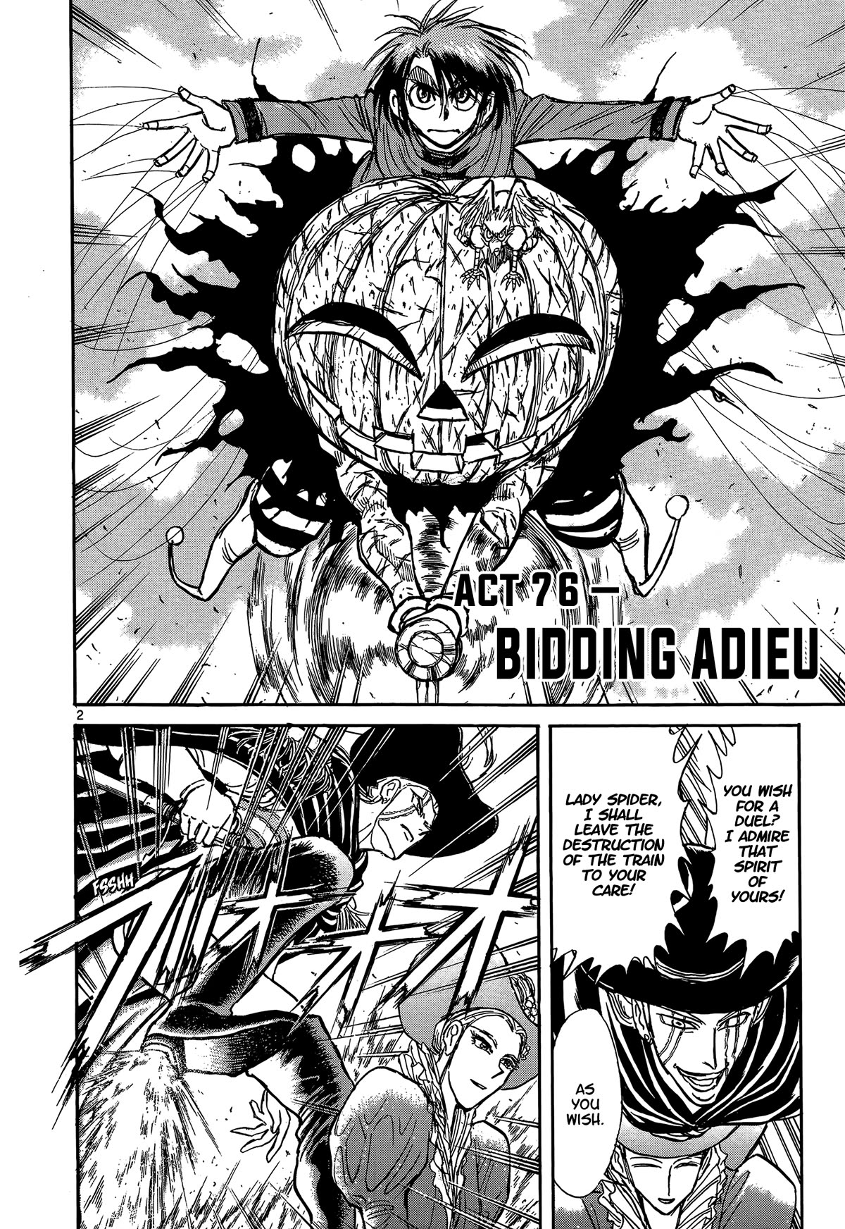 Karakuri Circus Chapter 409 page 2 - Chapter 409: Deus Ex Machina - Act 76 - Bidding Adieu