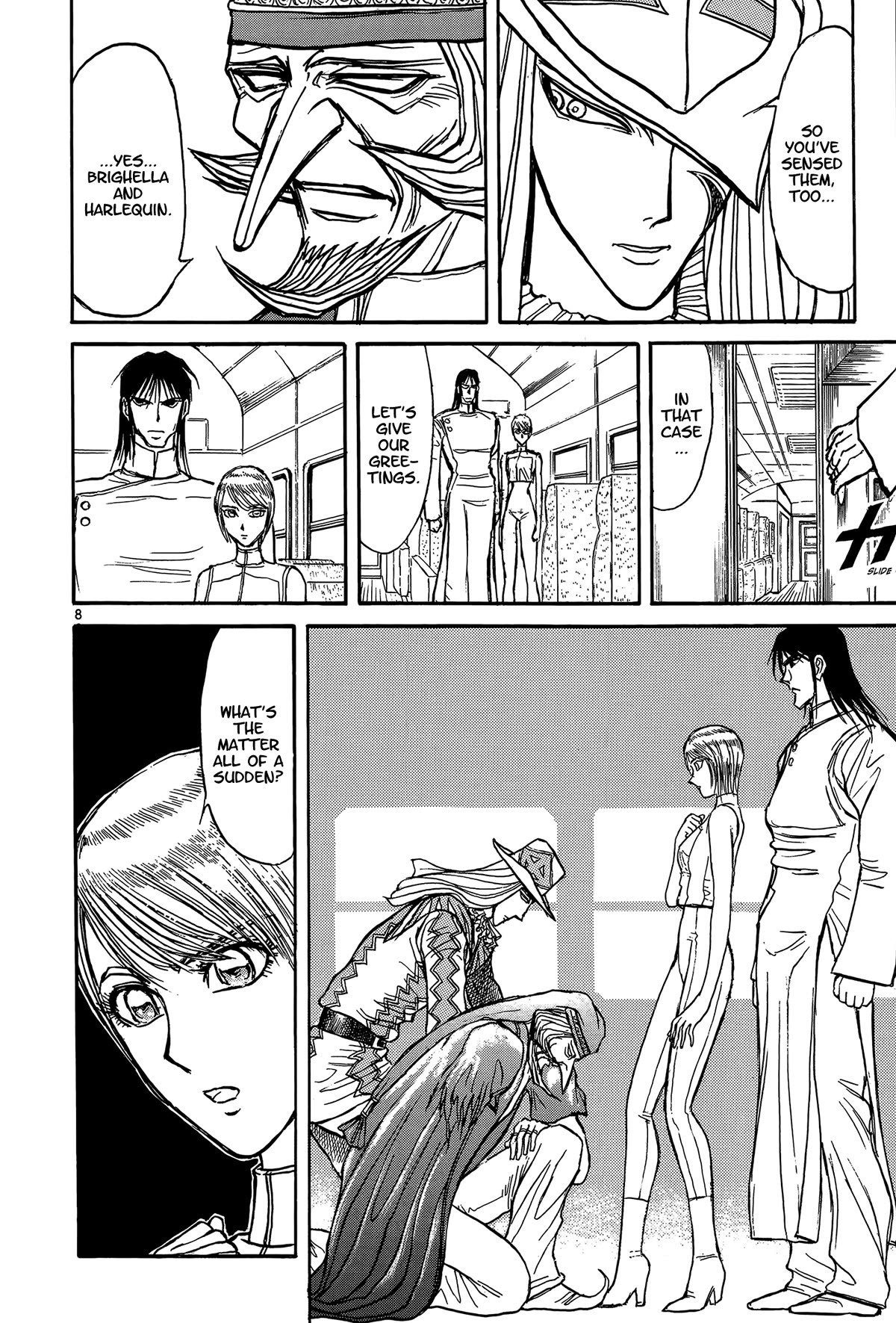 Karakuri Circus Chapter 409 page 8 - Chapter 409: Deus Ex Machina - Act 76 - Bidding Adieu