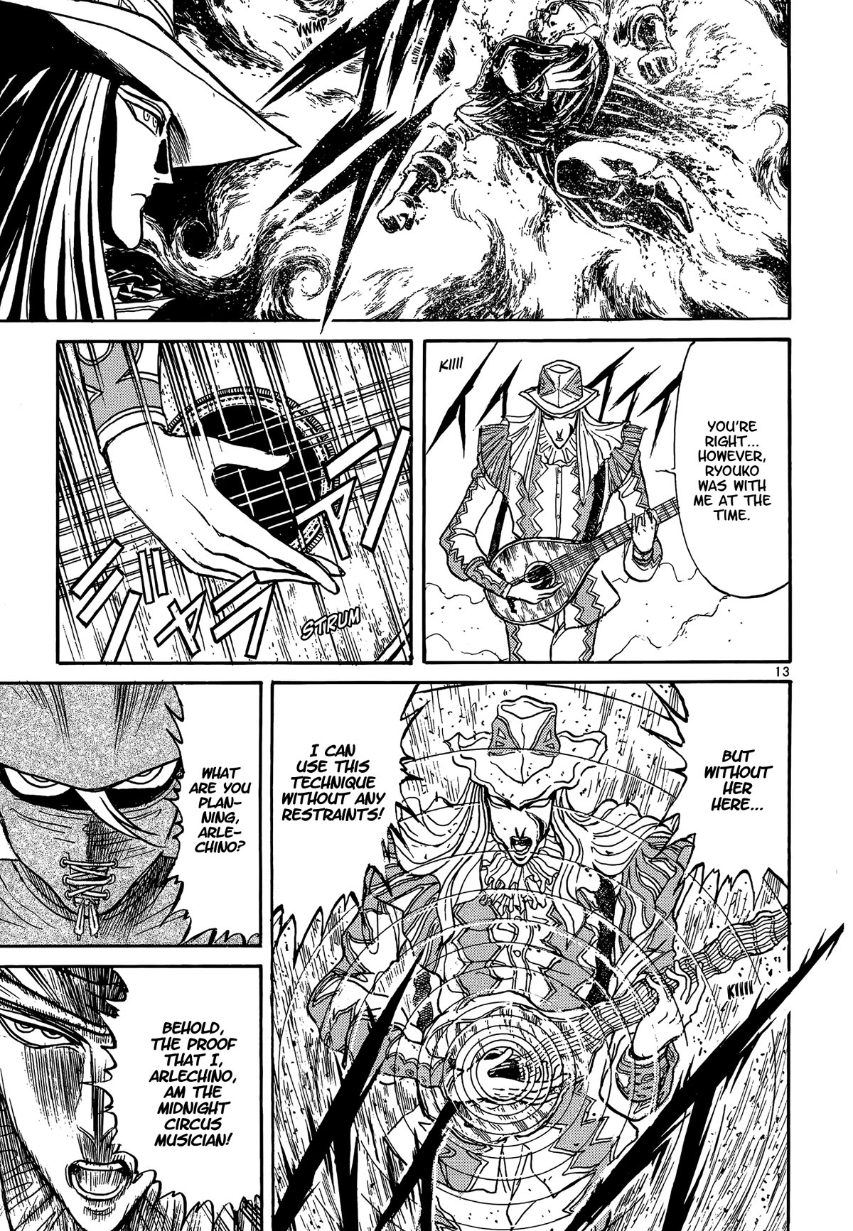 Karakuri Circus Chapter 411 page 13 - Chapter 411: Deus Ex Machina - Act 78 - Acrobat