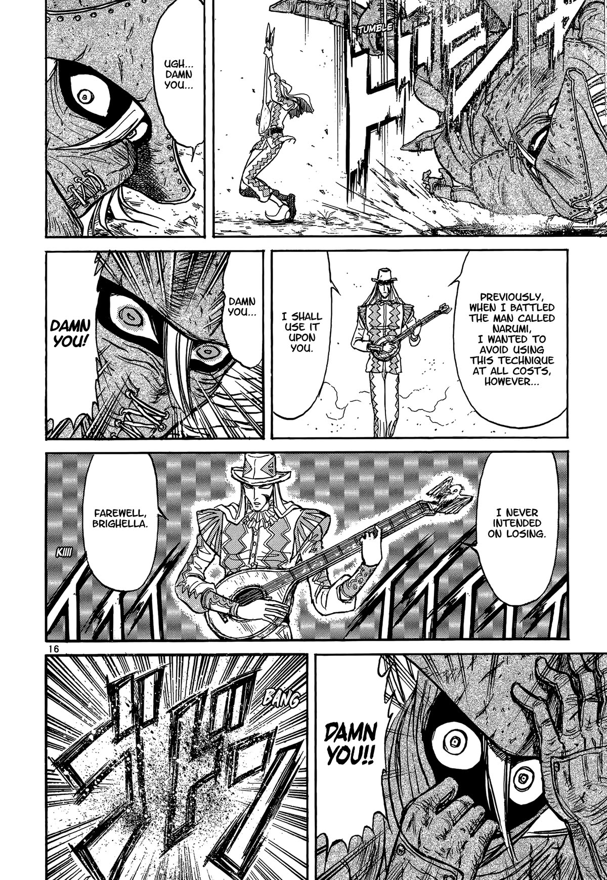 Karakuri Circus Chapter 411 page 16 - Chapter 411: Deus Ex Machina - Act 78 - Acrobat