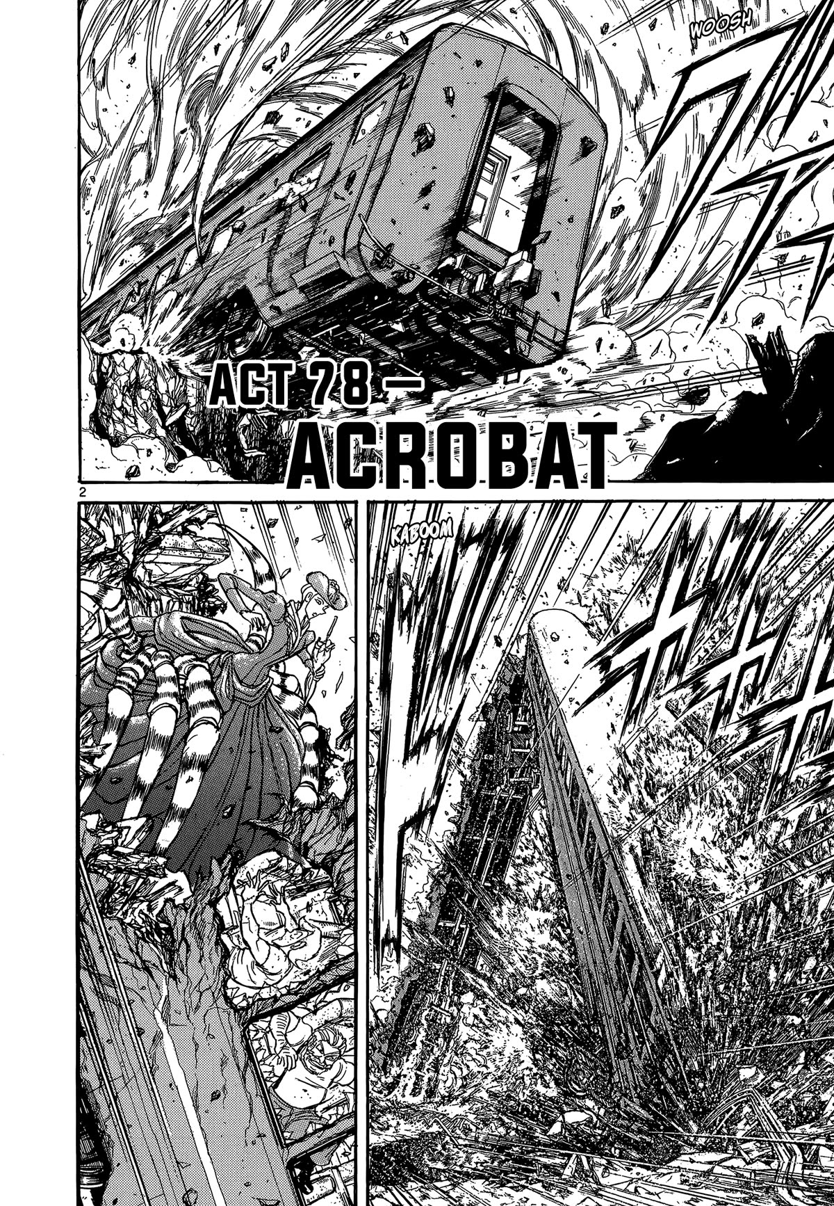 Karakuri Circus Chapter 411 page 2 - Chapter 411: Deus Ex Machina - Act 78 - Acrobat