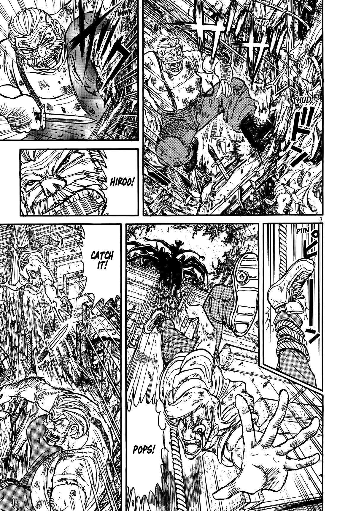 Karakuri Circus Chapter 411 page 3 - Chapter 411: Deus Ex Machina - Act 78 - Acrobat