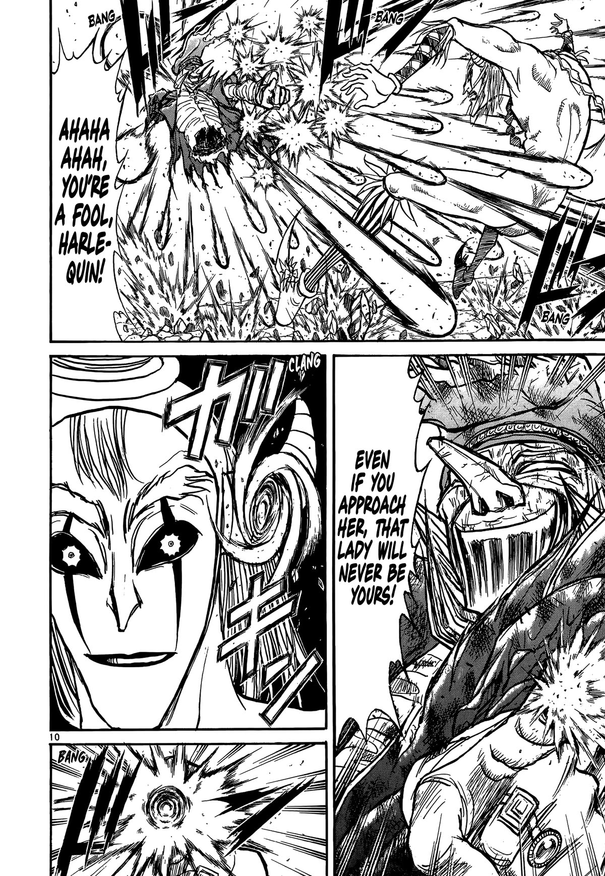 Karakuri Circus Chapter 412 page 10 - Chapter 412: Deus Ex Machina - Act 79 - Harlequin's Dance