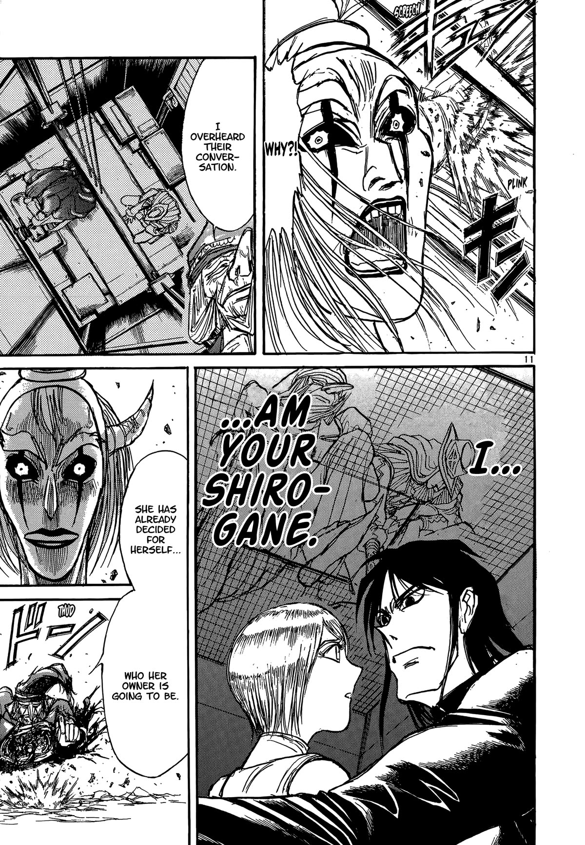 Karakuri Circus Chapter 412 page 11 - Chapter 412: Deus Ex Machina - Act 79 - Harlequin's Dance