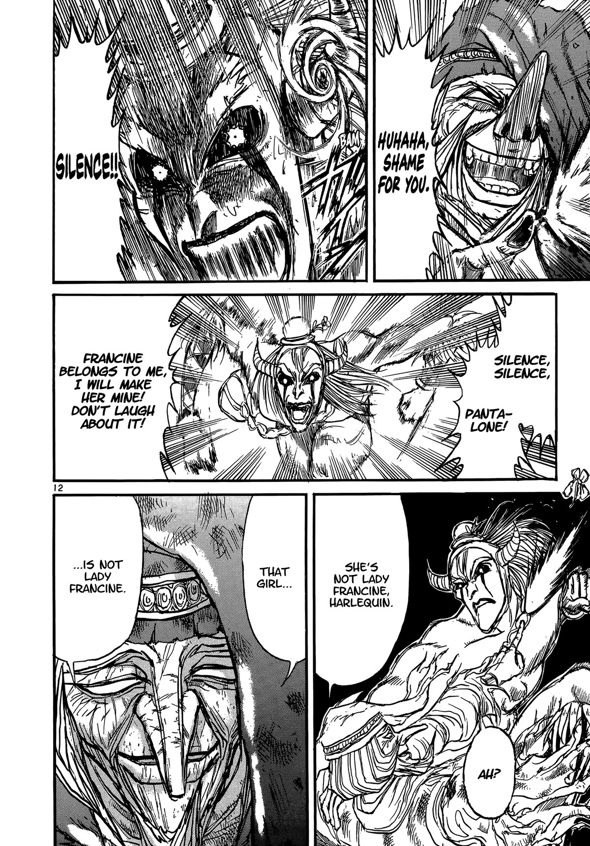Karakuri Circus Chapter 412 page 12 - Chapter 412: Deus Ex Machina - Act 79 - Harlequin's Dance