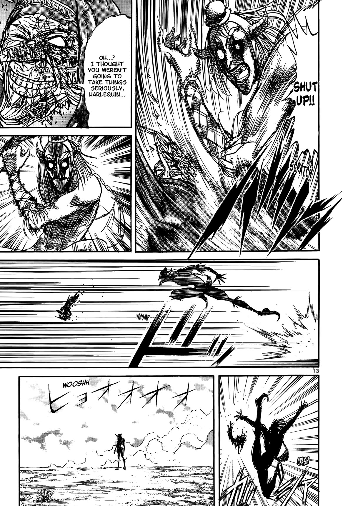 Karakuri Circus Chapter 412 page 13 - Chapter 412: Deus Ex Machina - Act 79 - Harlequin's Dance