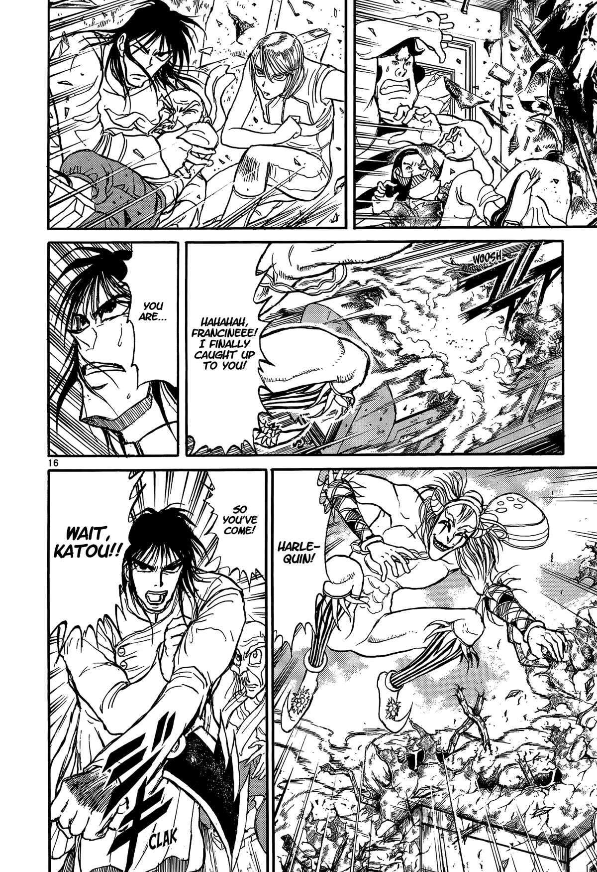 Karakuri Circus Chapter 412 page 16 - Chapter 412: Deus Ex Machina - Act 79 - Harlequin's Dance