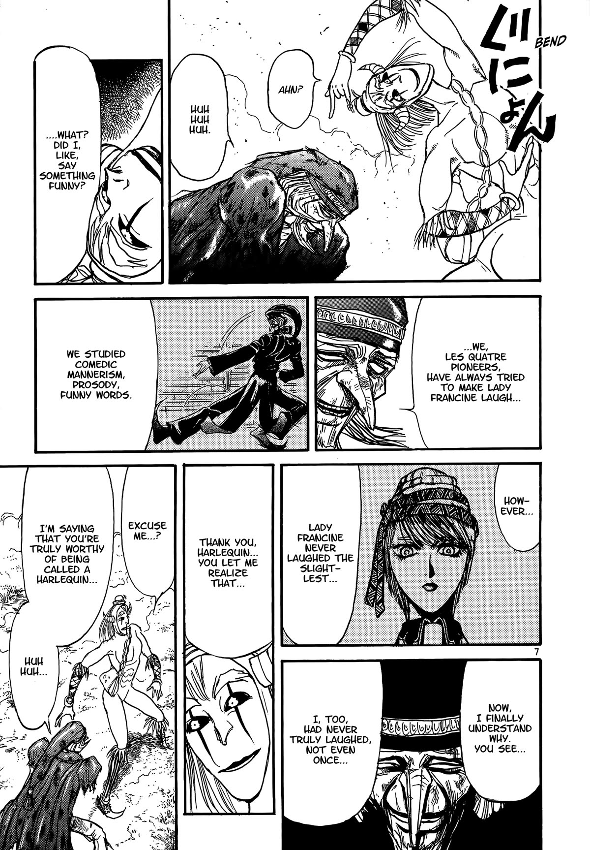 Karakuri Circus Chapter 412 page 7 - Chapter 412: Deus Ex Machina - Act 79 - Harlequin's Dance