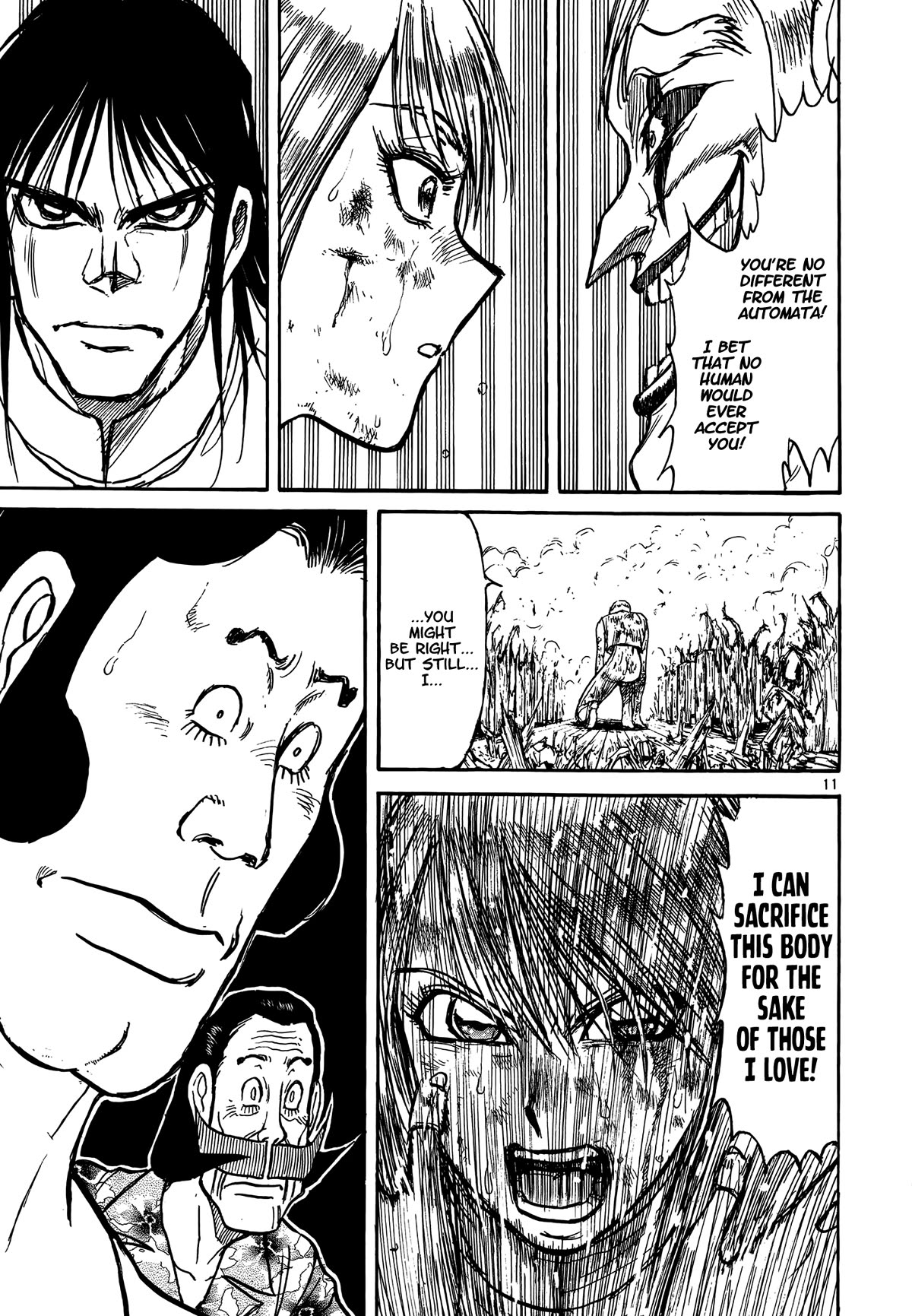 Karakuri Circus Chapter 413 page 11 - Chapter 413: Deus Ex Machina - Act 80 - As Shakespeare Said...