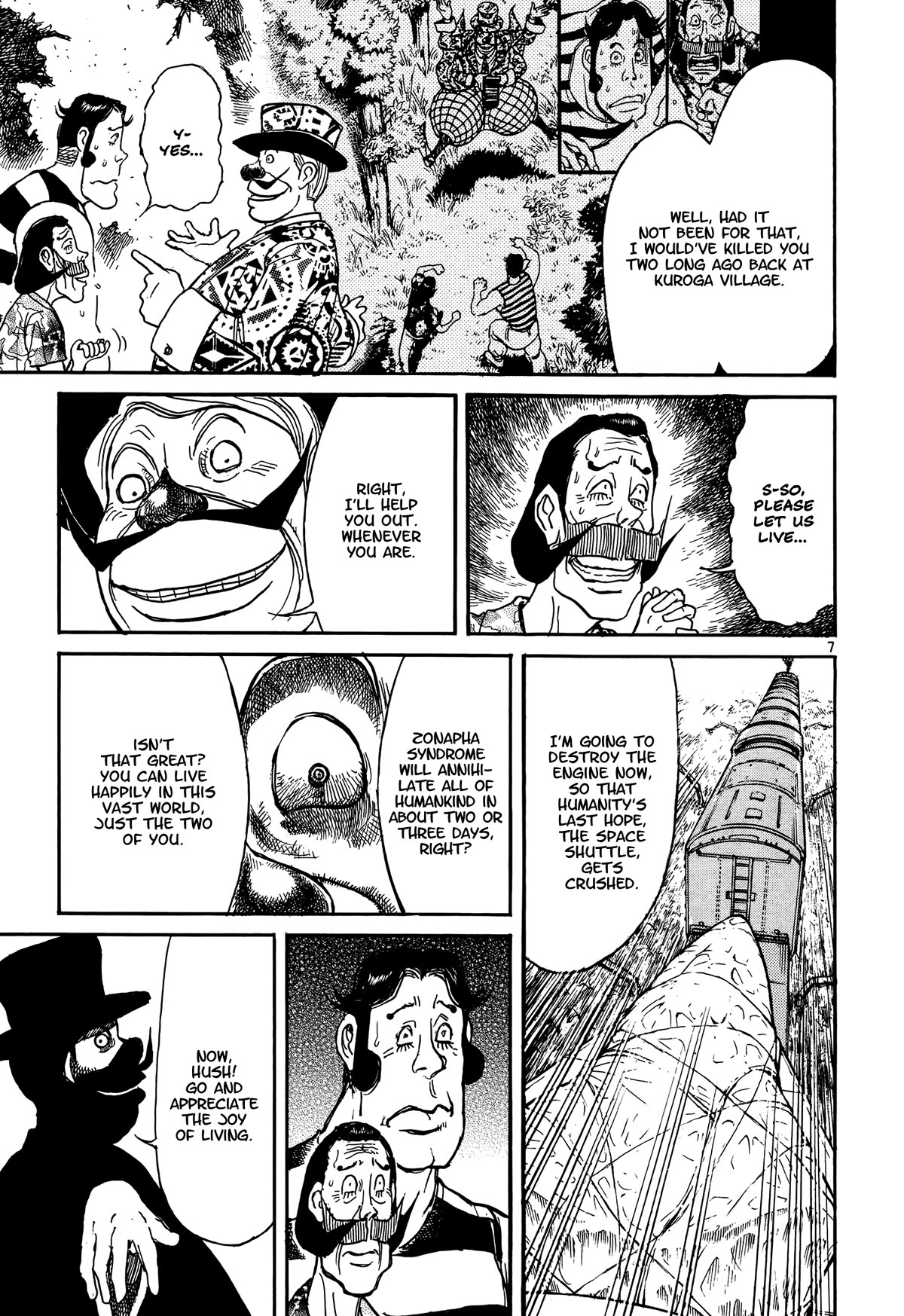 Karakuri Circus Chapter 413 page 7 - Chapter 413: Deus Ex Machina - Act 80 - As Shakespeare Said...