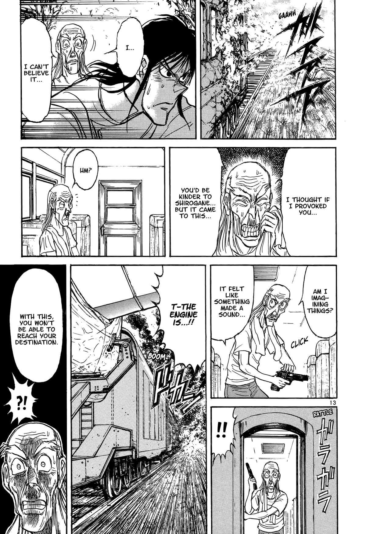 Karakuri Circus Chapter 414 page 13 - Chapter 414: Deus Ex Machina - Act 81 - Until We Someday Meet Again