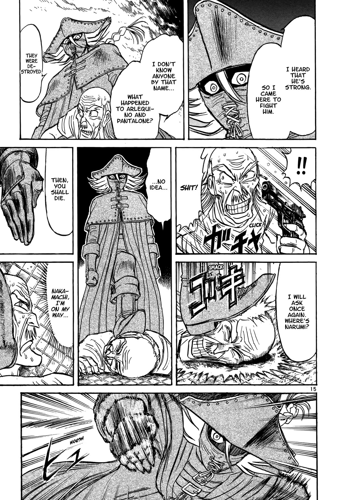 Karakuri Circus Chapter 414 page 15 - Chapter 414: Deus Ex Machina - Act 81 - Until We Someday Meet Again