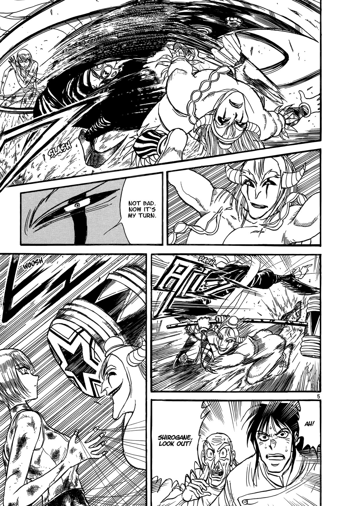 Karakuri Circus Chapter 414 page 5 - Chapter 414: Deus Ex Machina - Act 81 - Until We Someday Meet Again