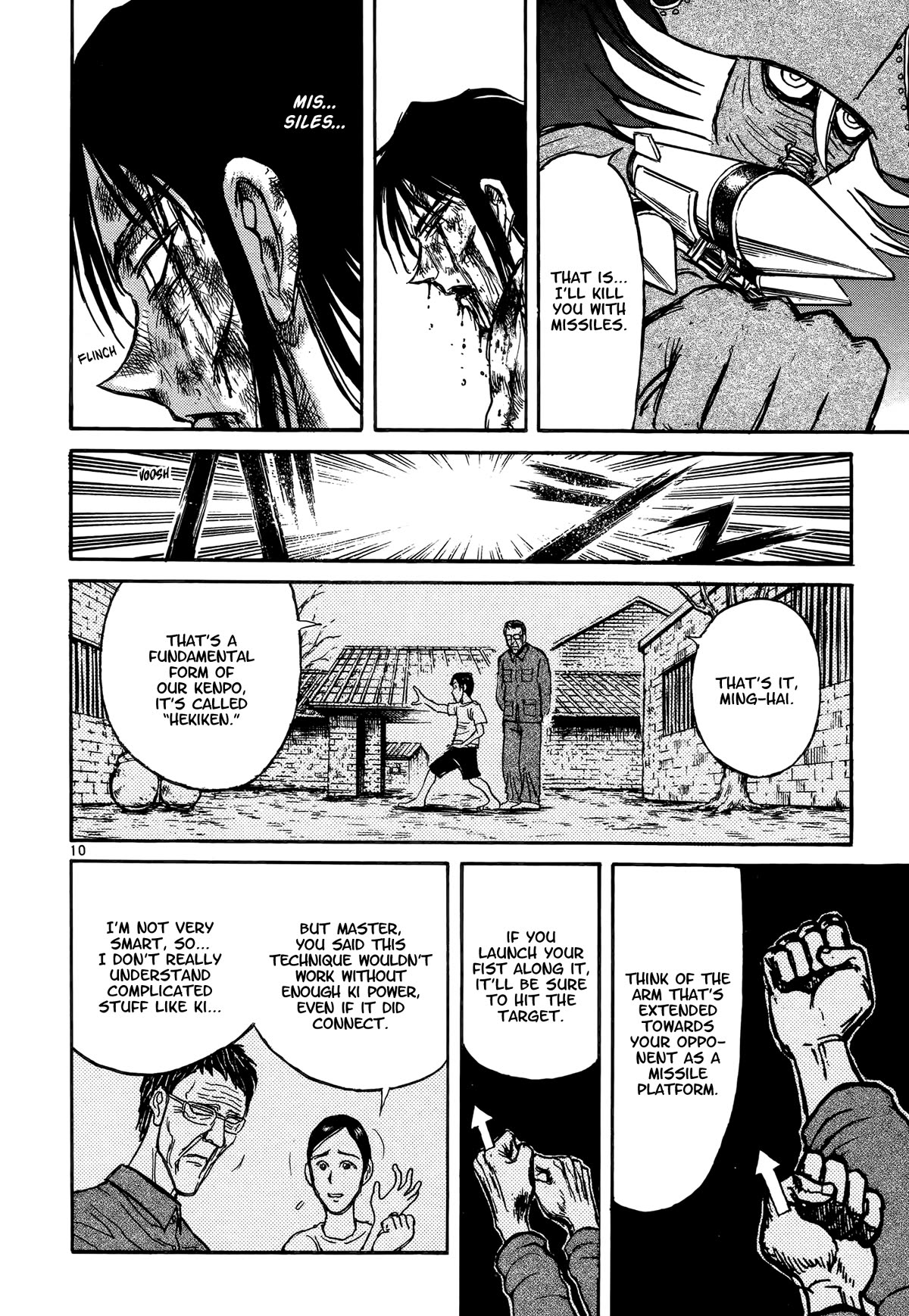 Karakuri Circus Chapter 415 page 10 - Chapter 415: Deus Ex Machina - Act 82 - One Shot of Defeat