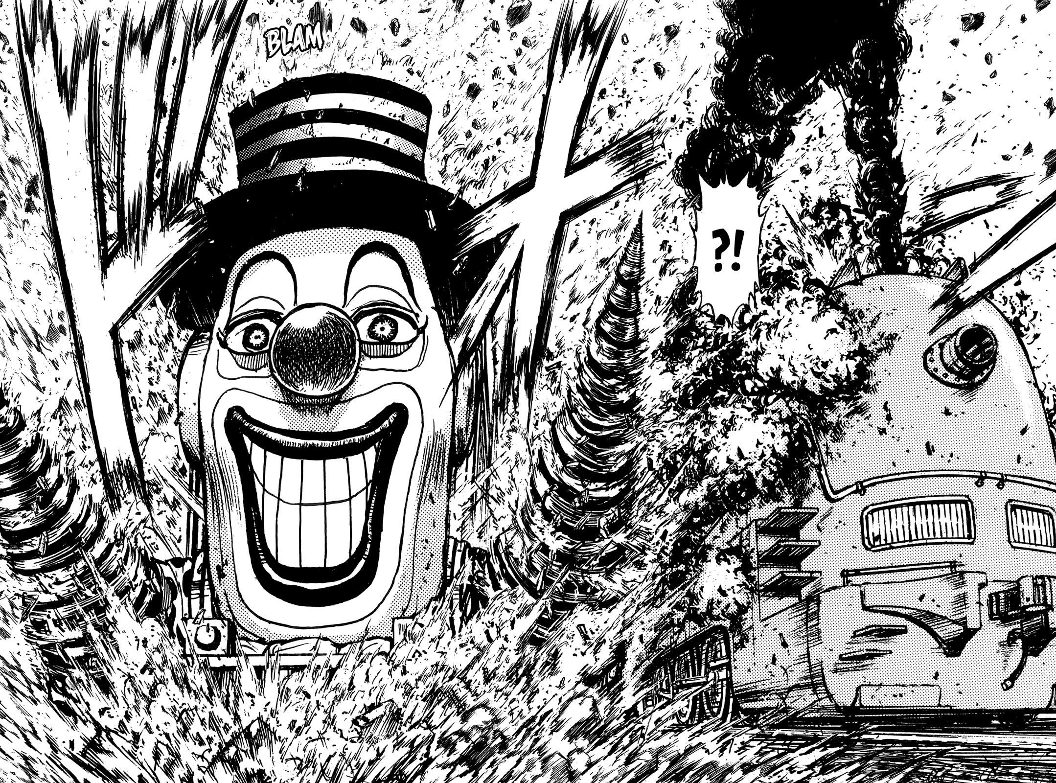 Karakuri Circus Chapter 415 page 19 - Chapter 415: Deus Ex Machina - Act 82 - One Shot of Defeat