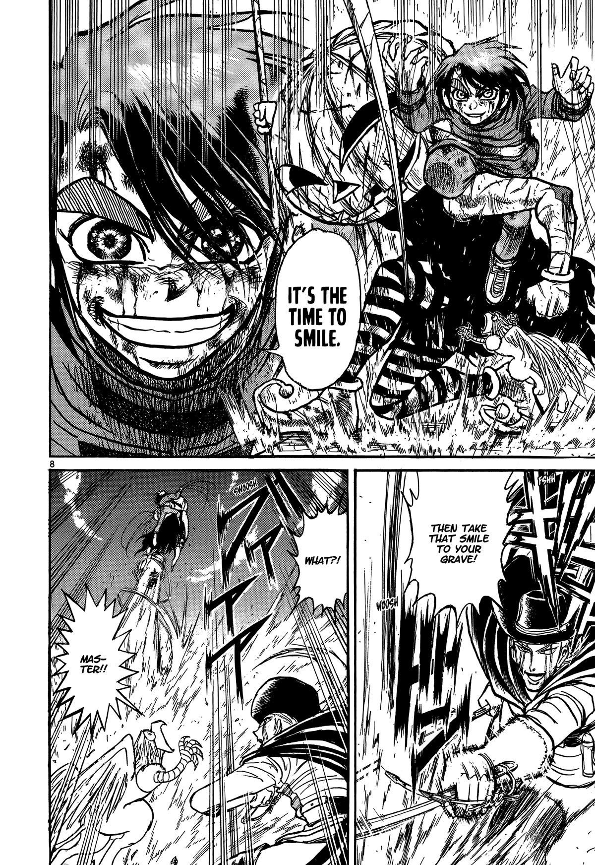 Karakuri Circus Chapter 416 page 10 - Chapter 416: Deus Ex Machina - Act 83 - Past and Tradition