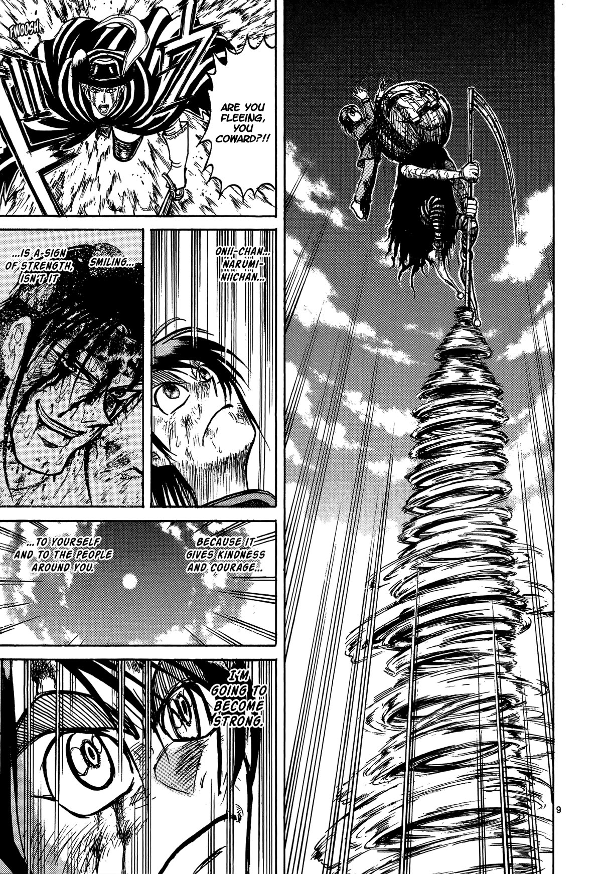 Karakuri Circus Chapter 416 page 11 - Chapter 416: Deus Ex Machina - Act 83 - Past and Tradition