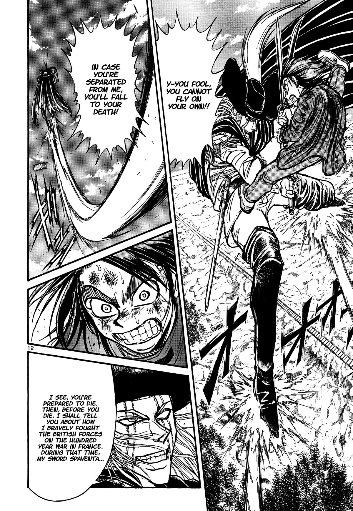 Karakuri Circus Chapter 416 page 14 - Chapter 416: Deus Ex Machina - Act 83 - Past and Tradition