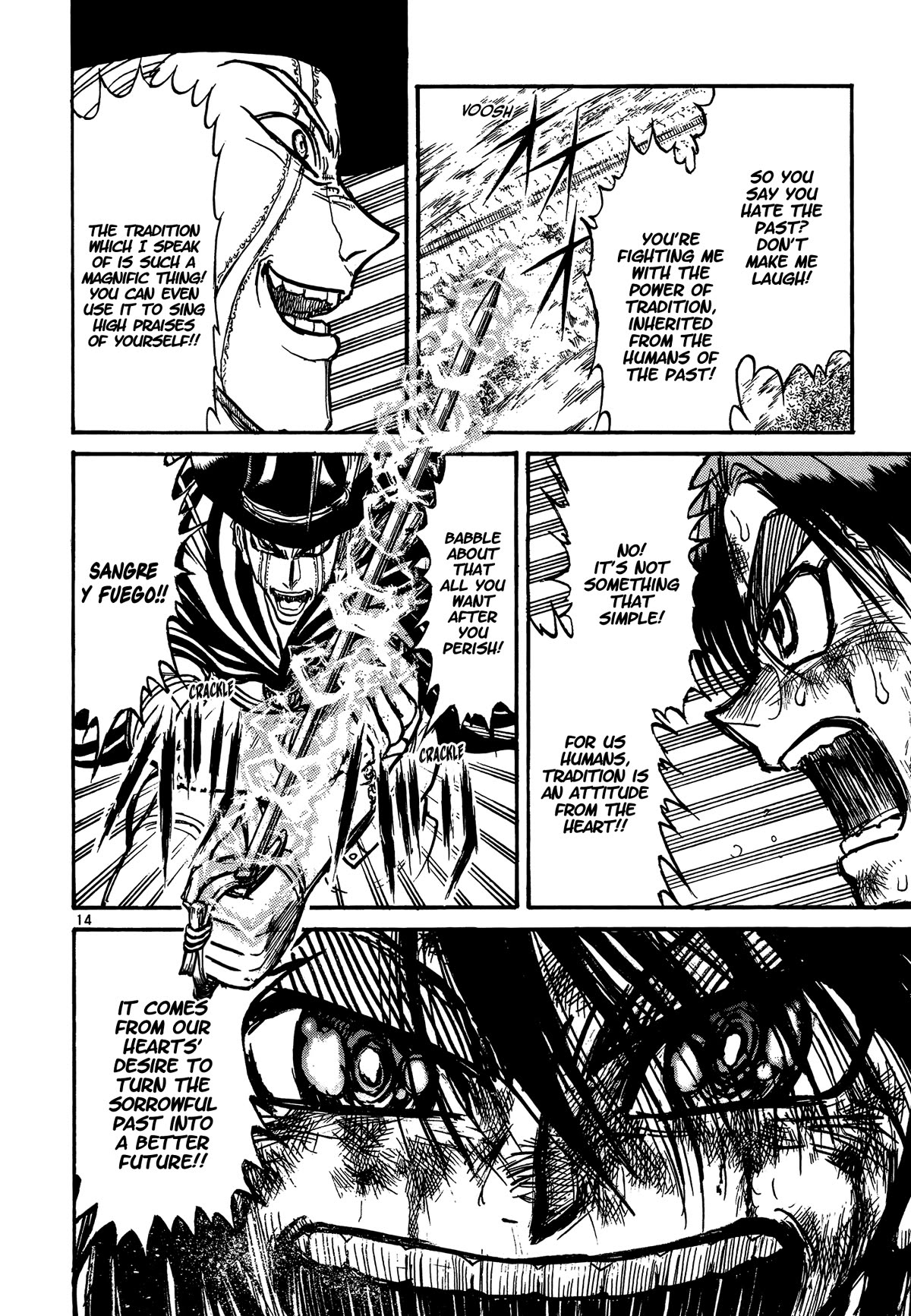 Karakuri Circus Chapter 416 page 16 - Chapter 416: Deus Ex Machina - Act 83 - Past and Tradition