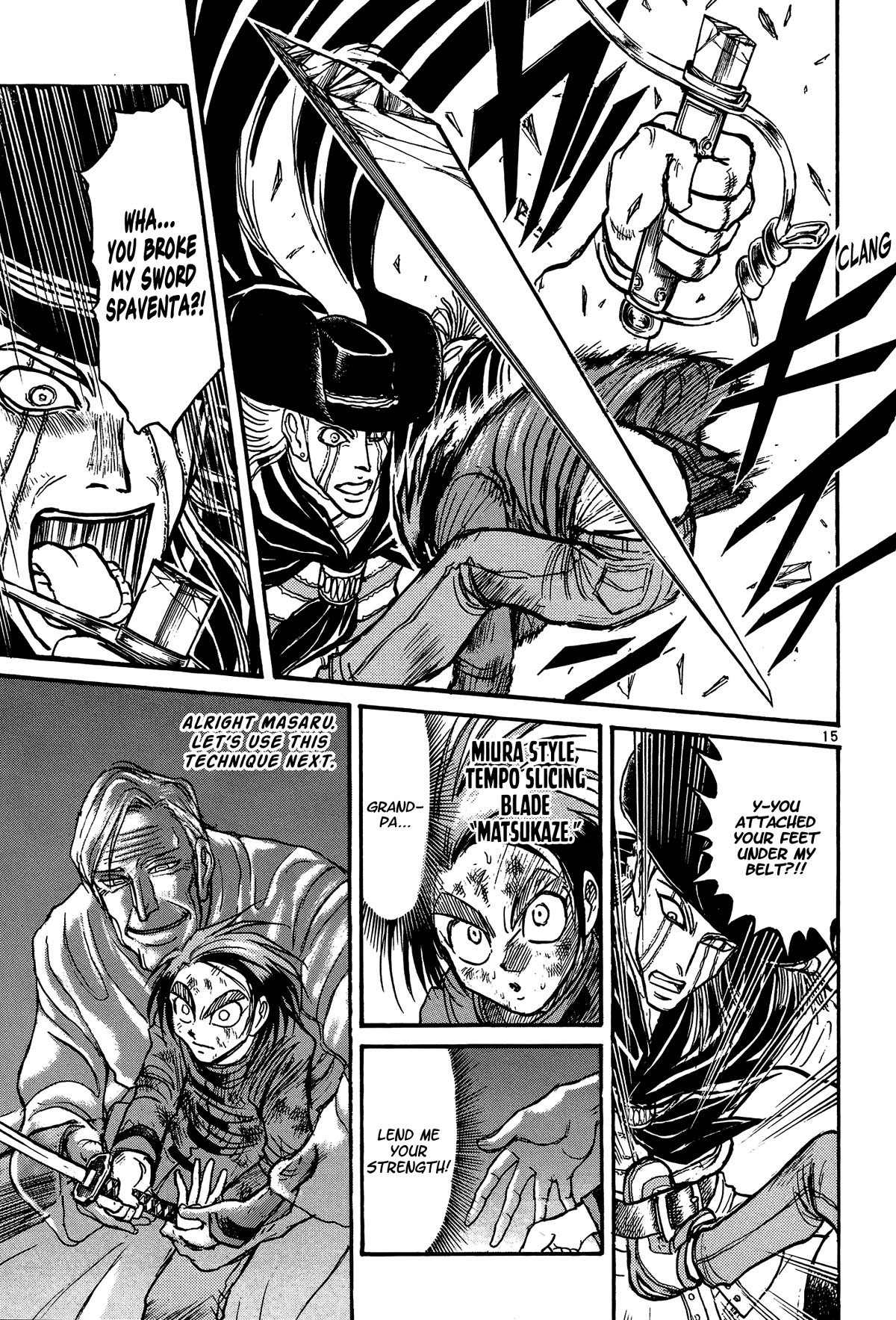Karakuri Circus Chapter 416 page 17 - Chapter 416: Deus Ex Machina - Act 83 - Past and Tradition