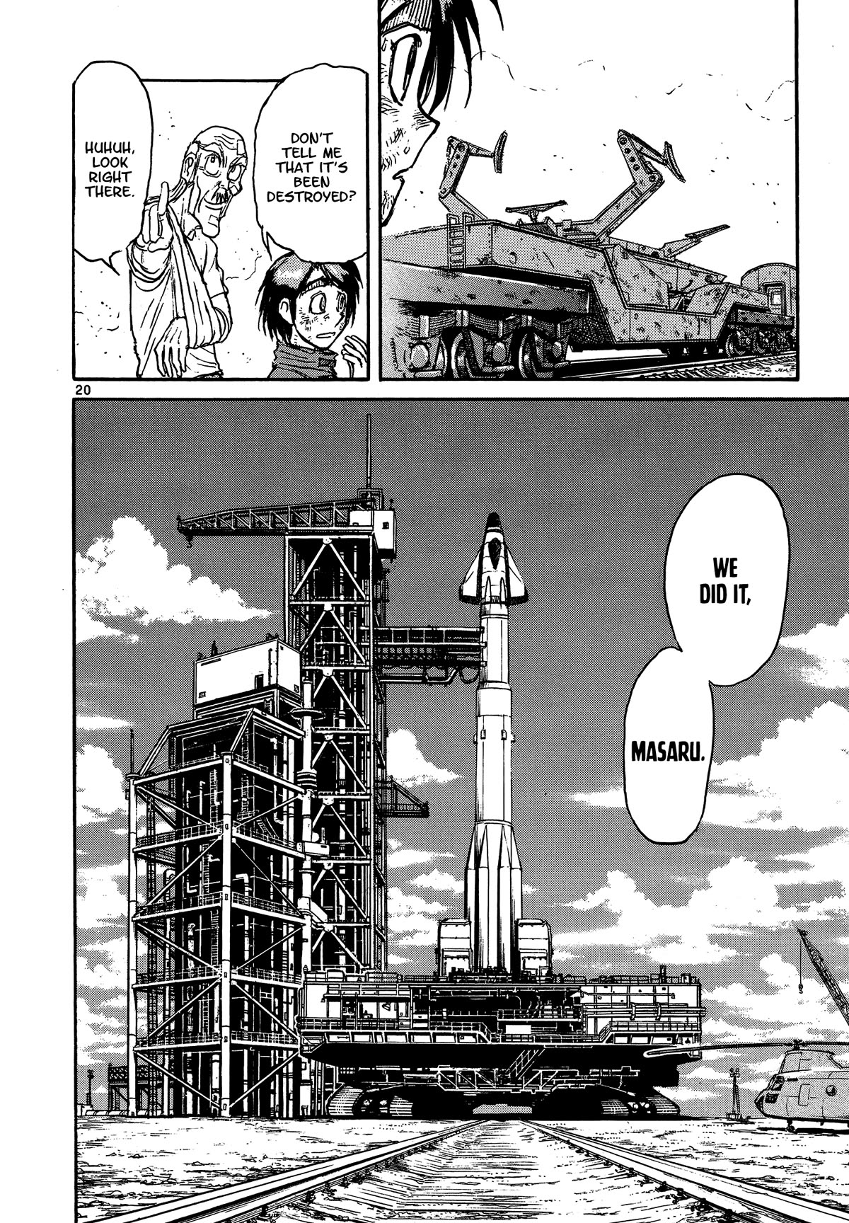 Karakuri Circus Chapter 416 page 22 - Chapter 416: Deus Ex Machina - Act 83 - Past and Tradition
