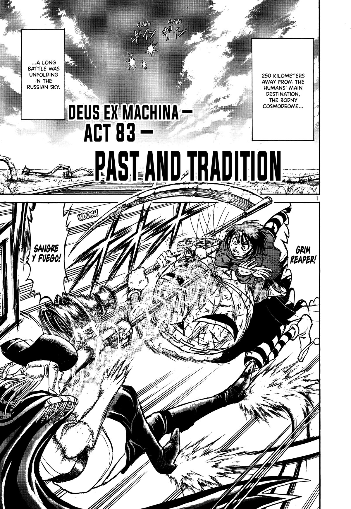 Karakuri Circus Chapter 416 page 3 - Chapter 416: Deus Ex Machina - Act 83 - Past and Tradition