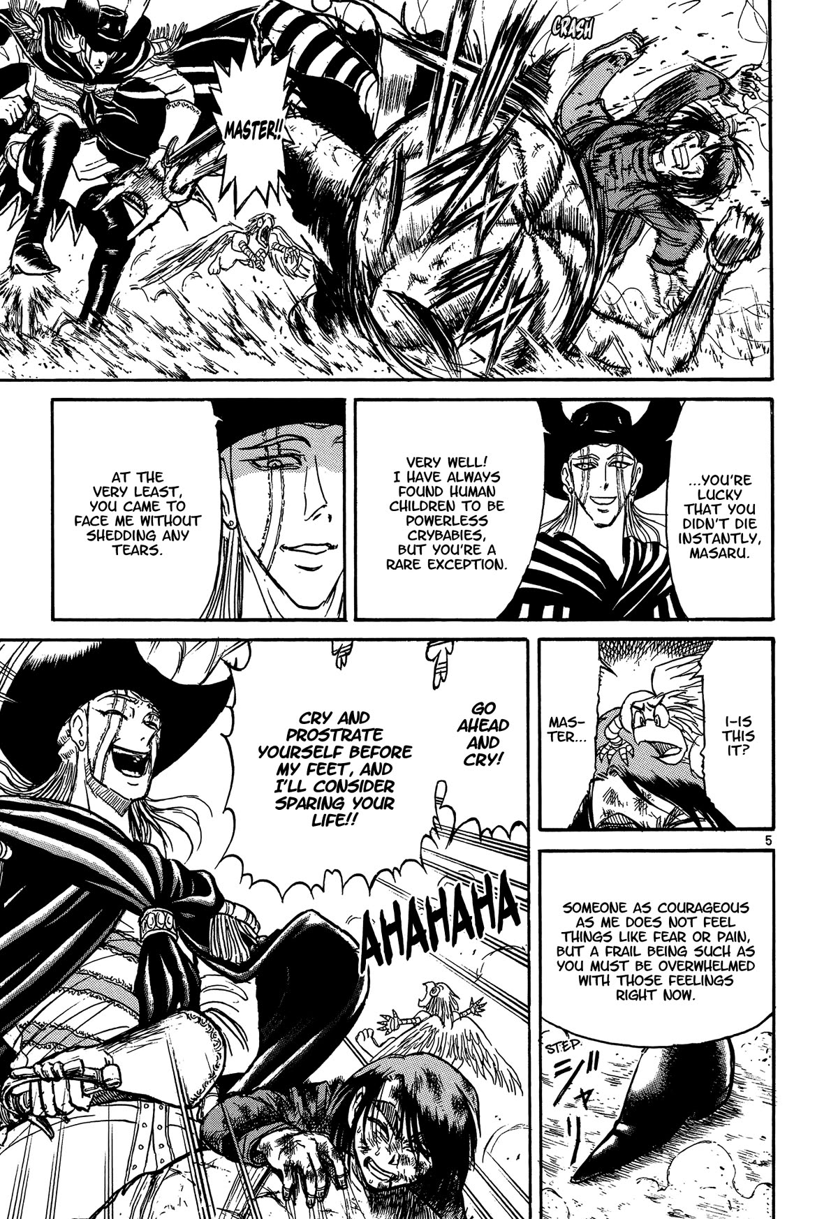 Karakuri Circus Chapter 416 page 7 - Chapter 416: Deus Ex Machina - Act 83 - Past and Tradition