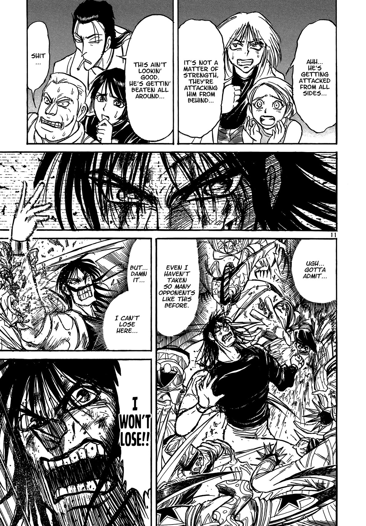 Karakuri Circus Chapter 417 page 11 - Chapter 417: Deus Ex Machina - Act 84 - The Rearguard