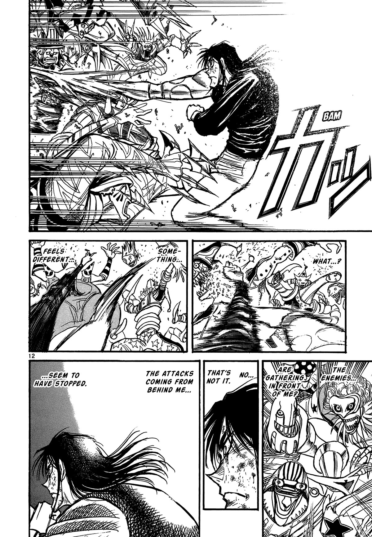 Karakuri Circus Chapter 417 page 12 - Chapter 417: Deus Ex Machina - Act 84 - The Rearguard