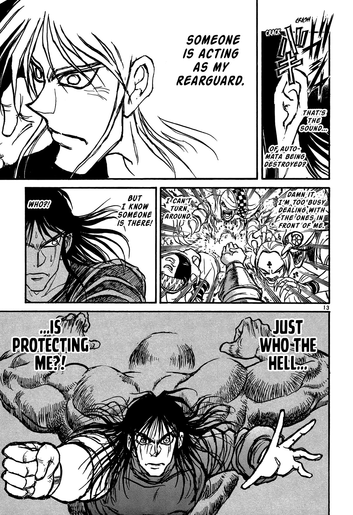 Karakuri Circus Chapter 417 page 13 - Chapter 417: Deus Ex Machina - Act 84 - The Rearguard