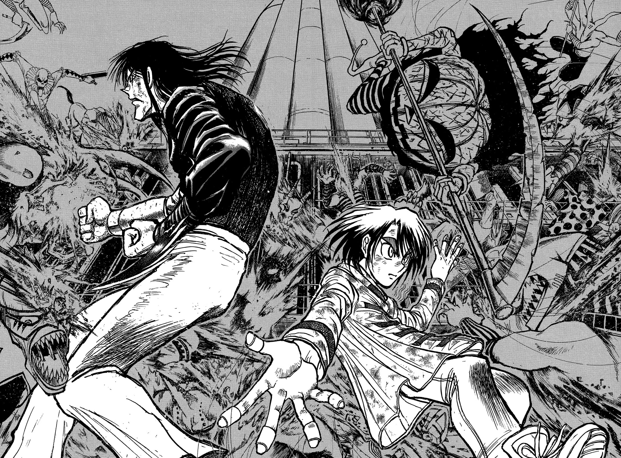 Karakuri Circus Chapter 417 page 14 - Chapter 417: Deus Ex Machina - Act 84 - The Rearguard