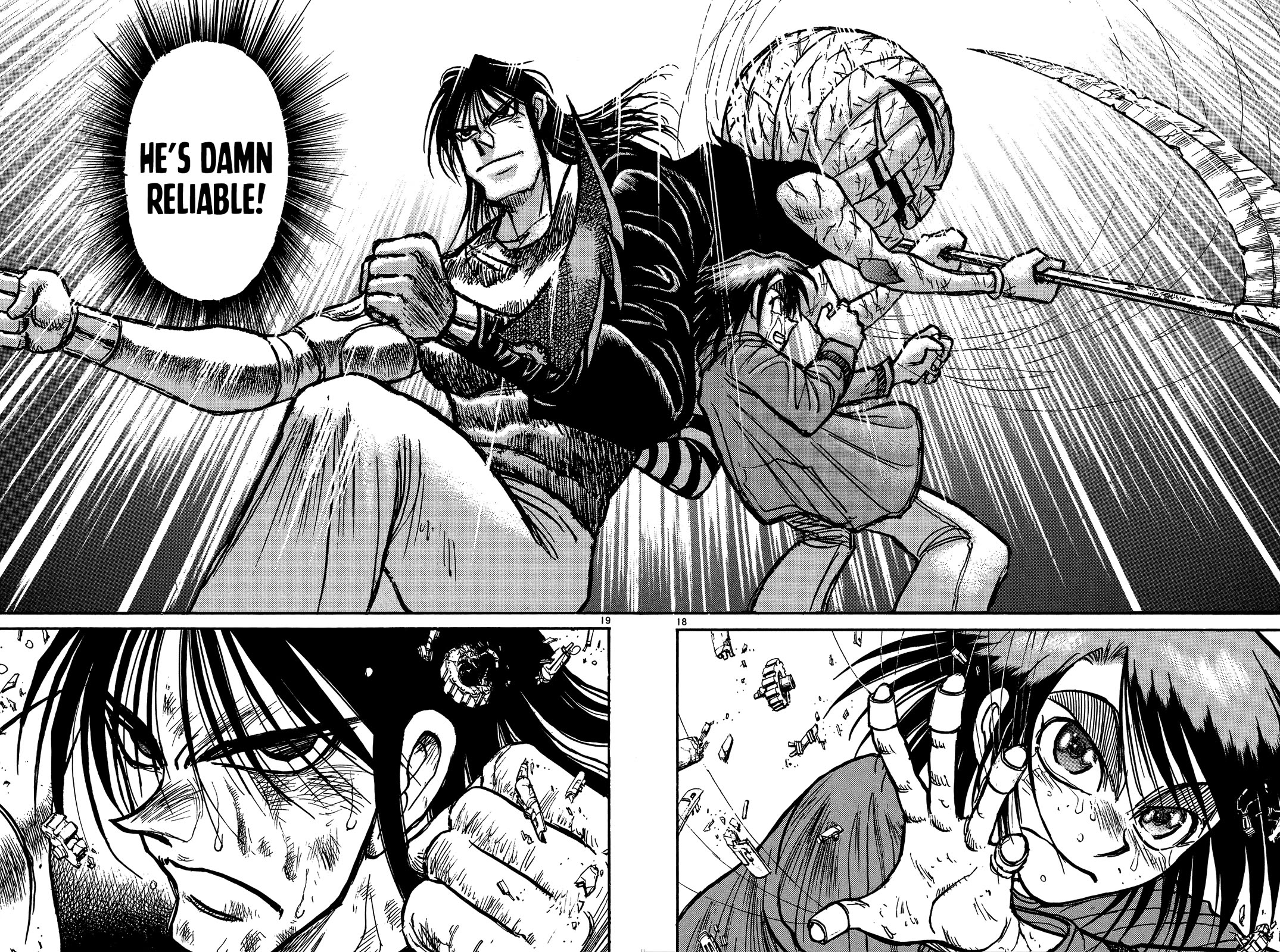 Karakuri Circus Chapter 417 page 17 - Chapter 417: Deus Ex Machina - Act 84 - The Rearguard