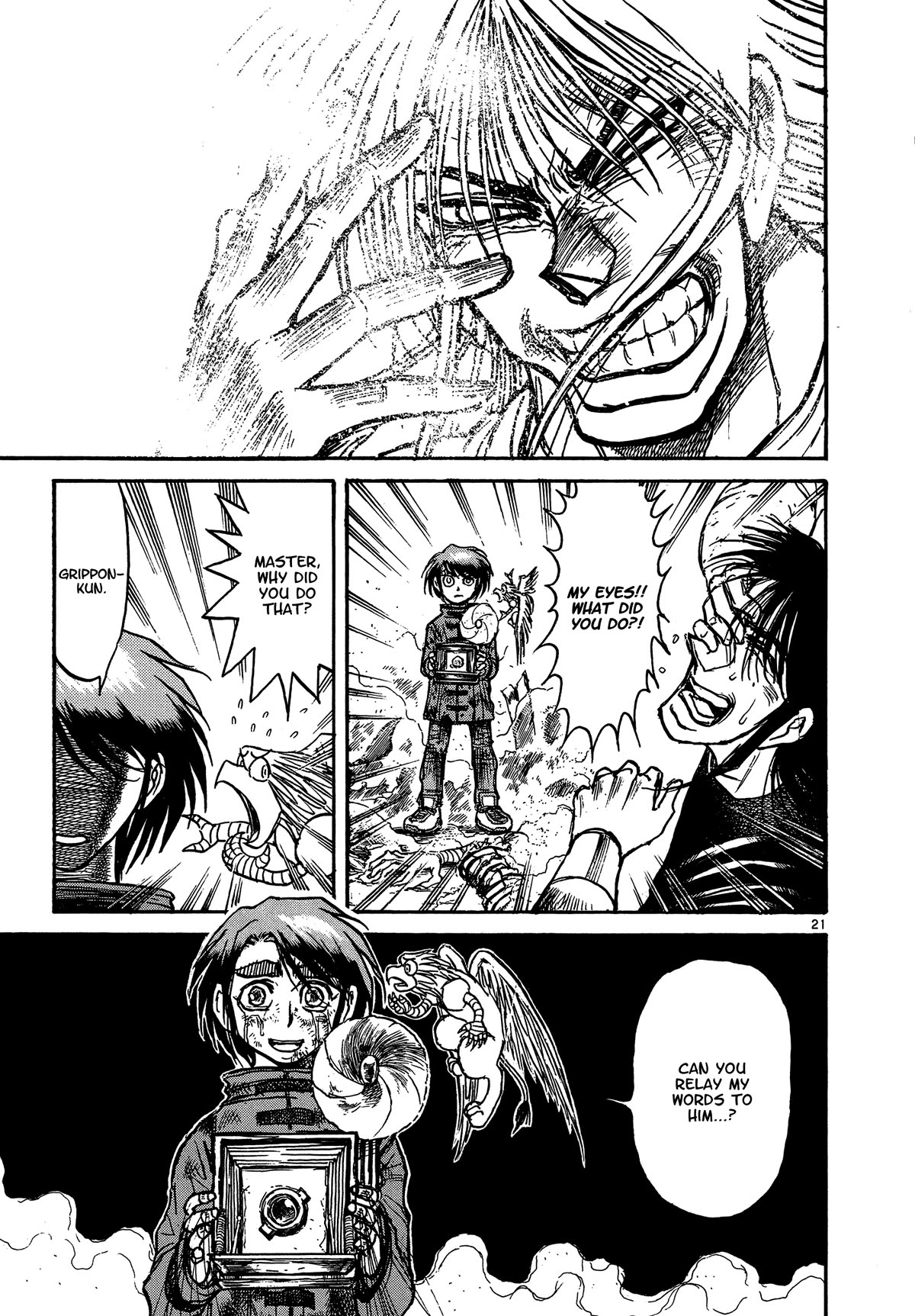 Karakuri Circus Chapter 417 page 19 - Chapter 417: Deus Ex Machina - Act 84 - The Rearguard
