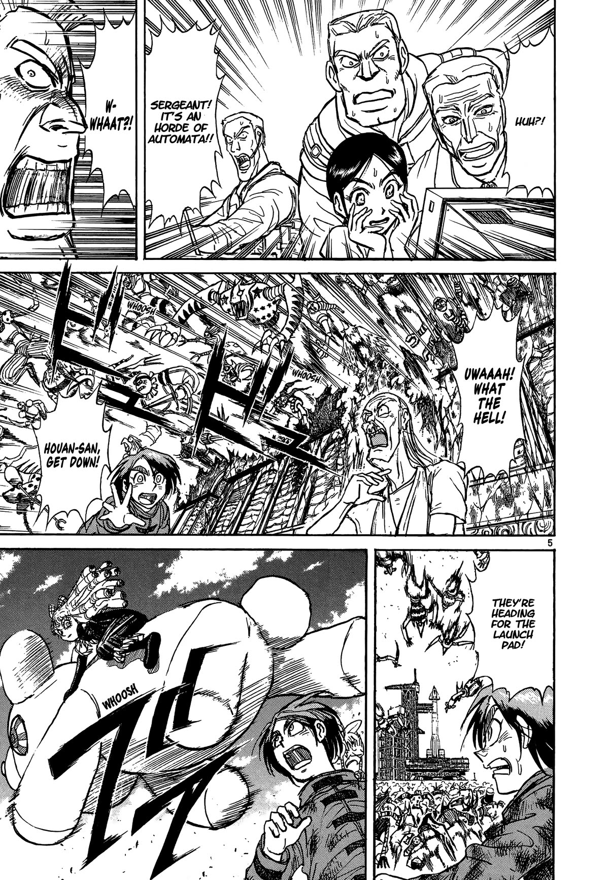 Karakuri Circus Chapter 417 page 5 - Chapter 417: Deus Ex Machina - Act 84 - The Rearguard