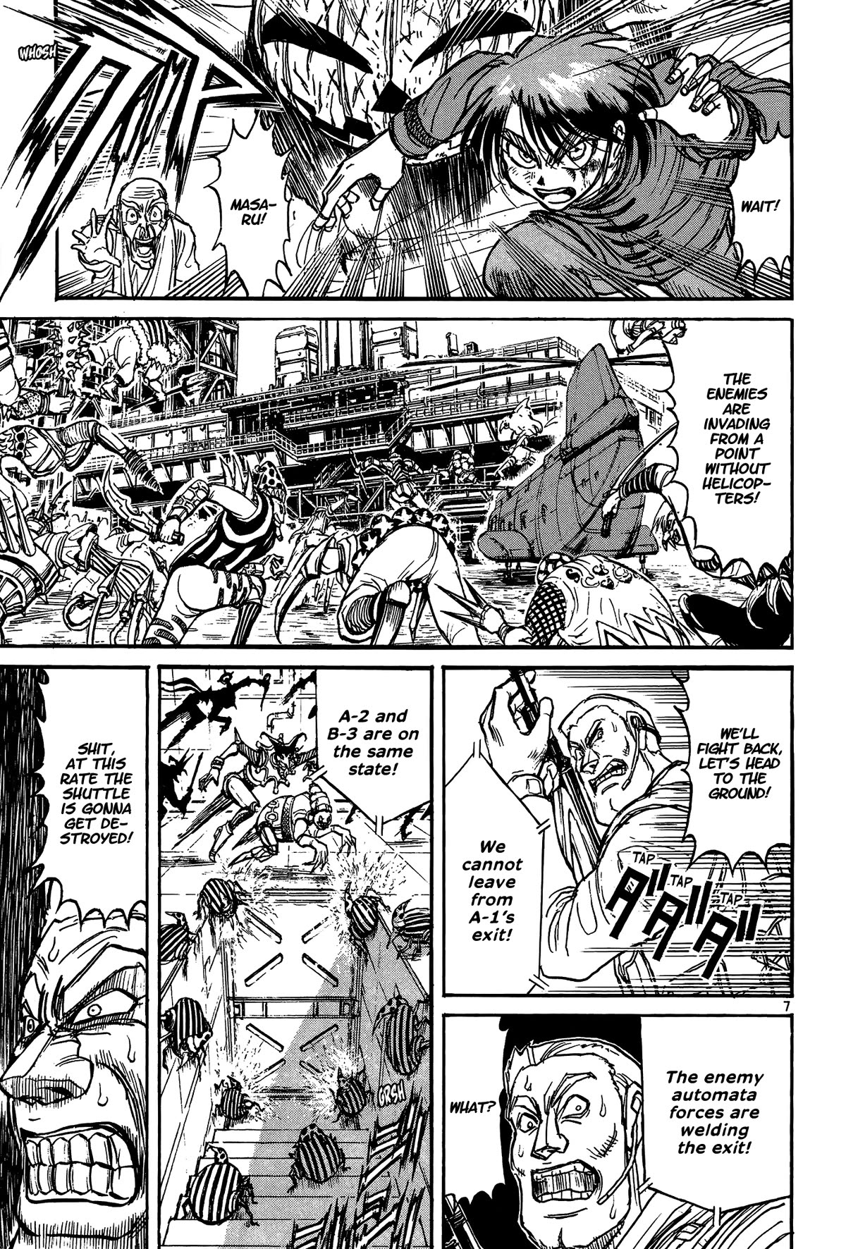Karakuri Circus Chapter 417 page 7 - Chapter 417: Deus Ex Machina - Act 84 - The Rearguard