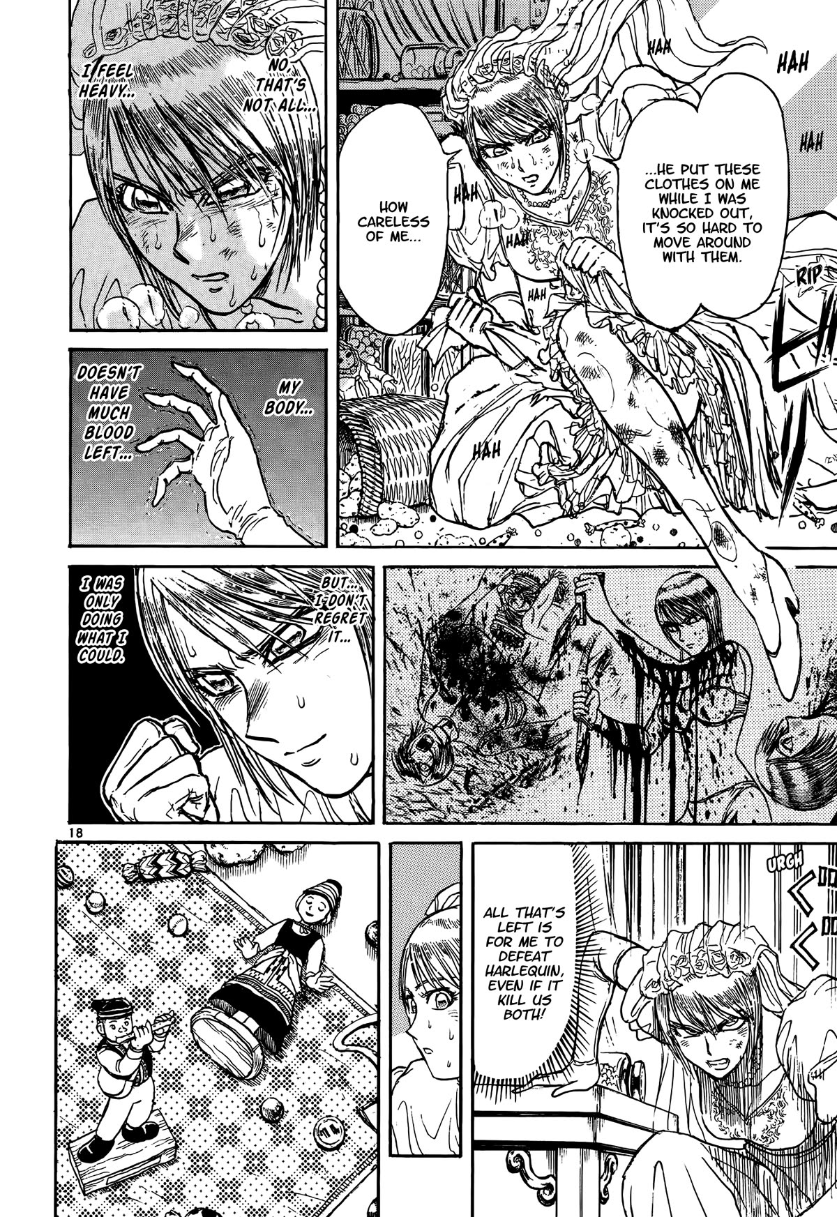 Karakuri Circus Chapter 418 page 17 - Chapter 418: Deus Ex Machina - Act 85 - Go, Katou. I'll Fly in Your Stead