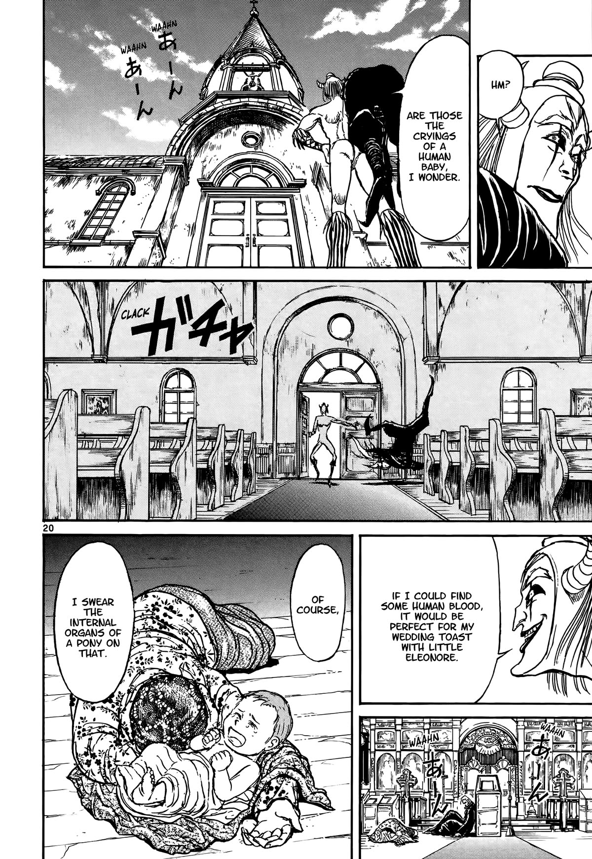 Karakuri Circus Chapter 418 page 19 - Chapter 418: Deus Ex Machina - Act 85 - Go, Katou. I'll Fly in Your Stead