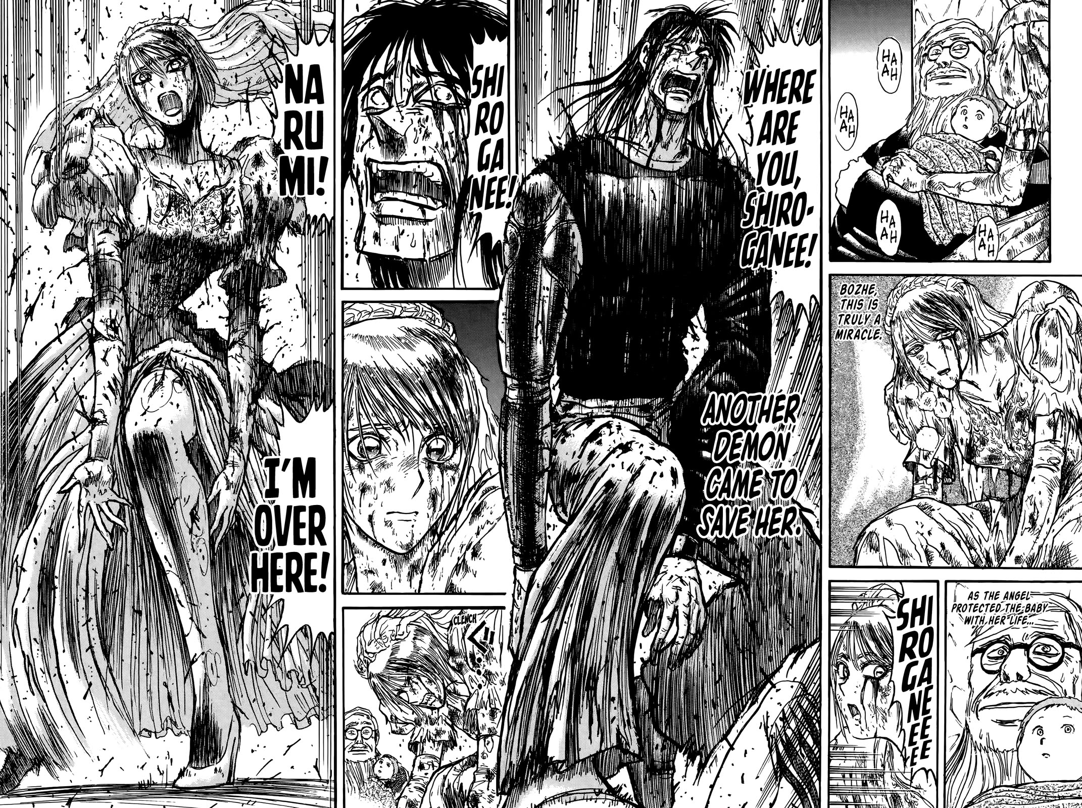 Karakuri Circus Chapter 419 page 10 - Chapter 419: Deus Ex Machina - Act 86 - Embrace