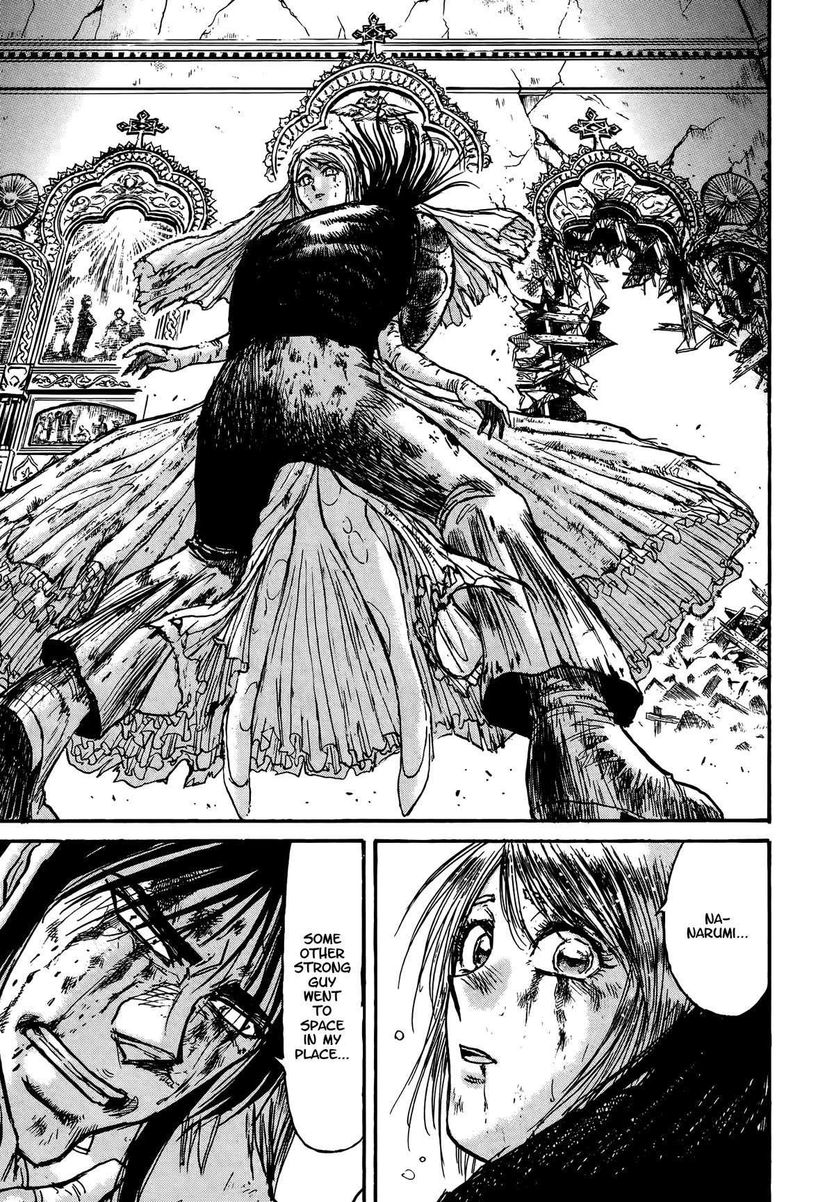 Karakuri Circus Chapter 419 page 12 - Chapter 419: Deus Ex Machina - Act 86 - Embrace