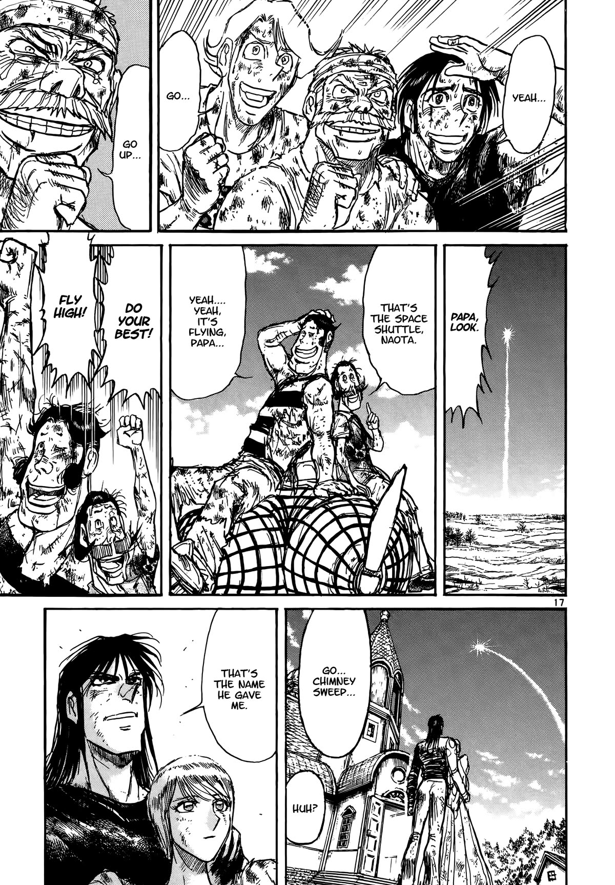 Karakuri Circus Chapter 419 page 16 - Chapter 419: Deus Ex Machina - Act 86 - Embrace